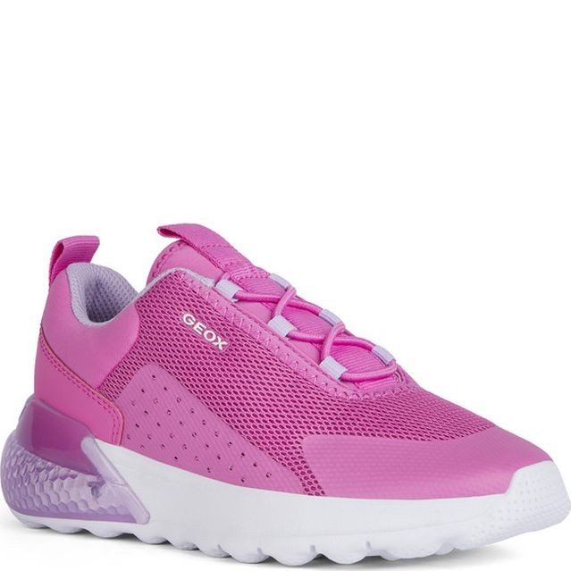 GEOX Laisvalaikio bateliai mergaitėms, Rožinė, Activart illuminus sneakers 2