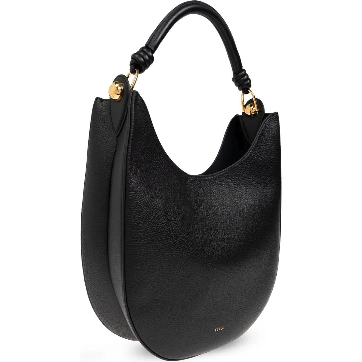 FURLA Pirkinių krepšys moterims, Juoda, Furla sfera l hobo 3