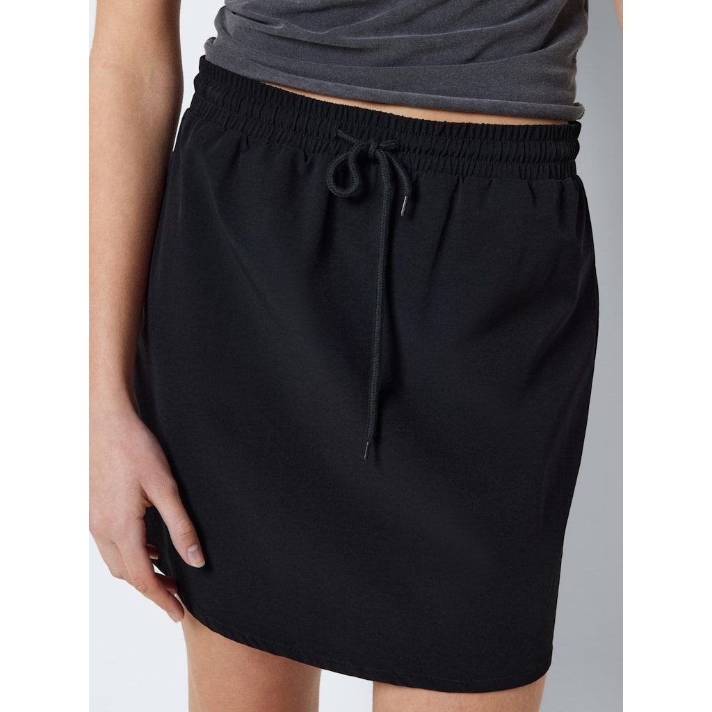 NOISY MAY Mini sijonas moterims, Juoda, Nmkirby mini skirt 5