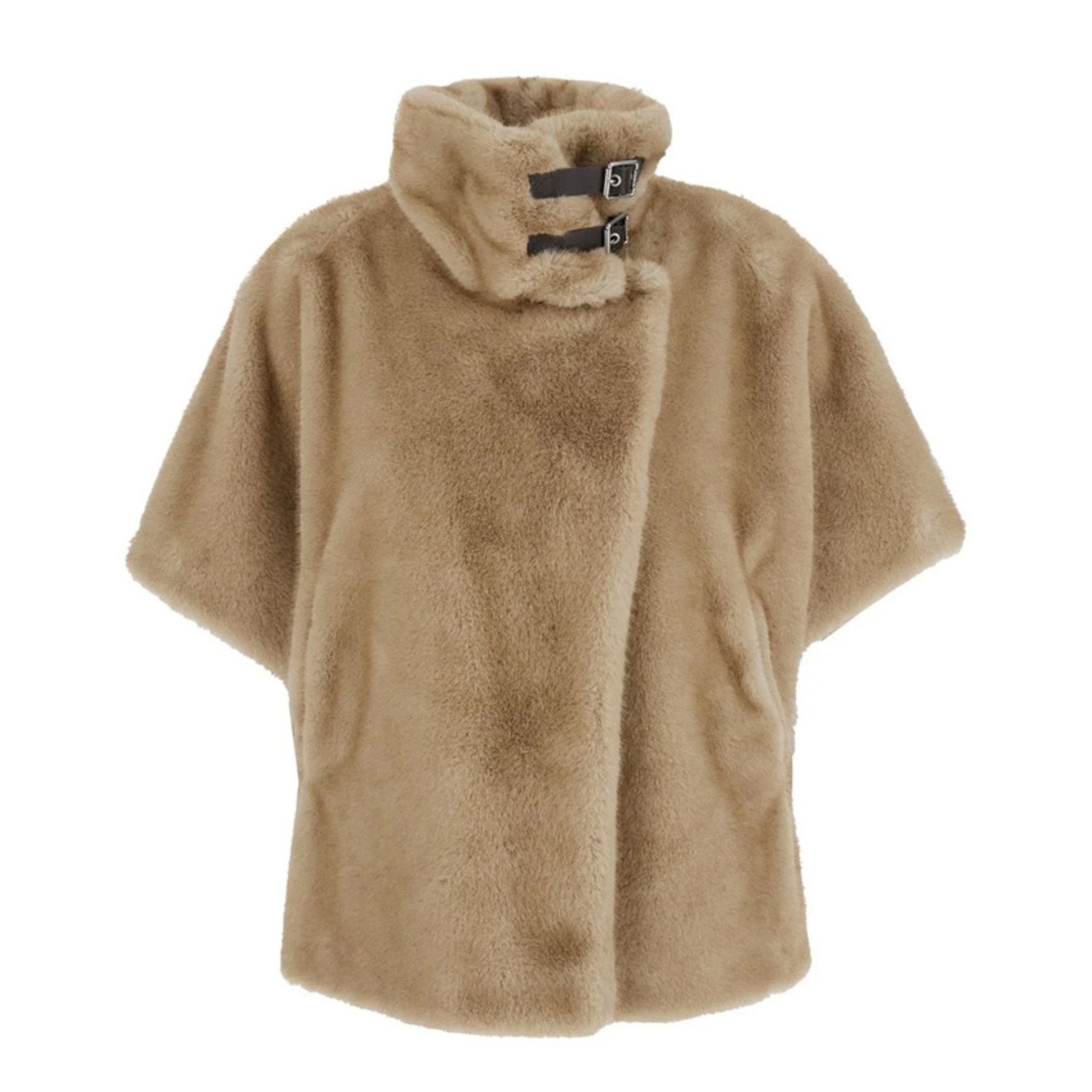 PINKO Kailiniai moterims, Smėlio, Comodino cape 1