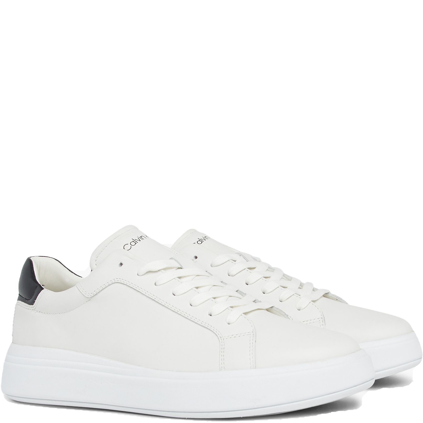 CALVIN KLEIN Sportiniai bateliai vyrams, Balta, Low top lace up sport shoe 1