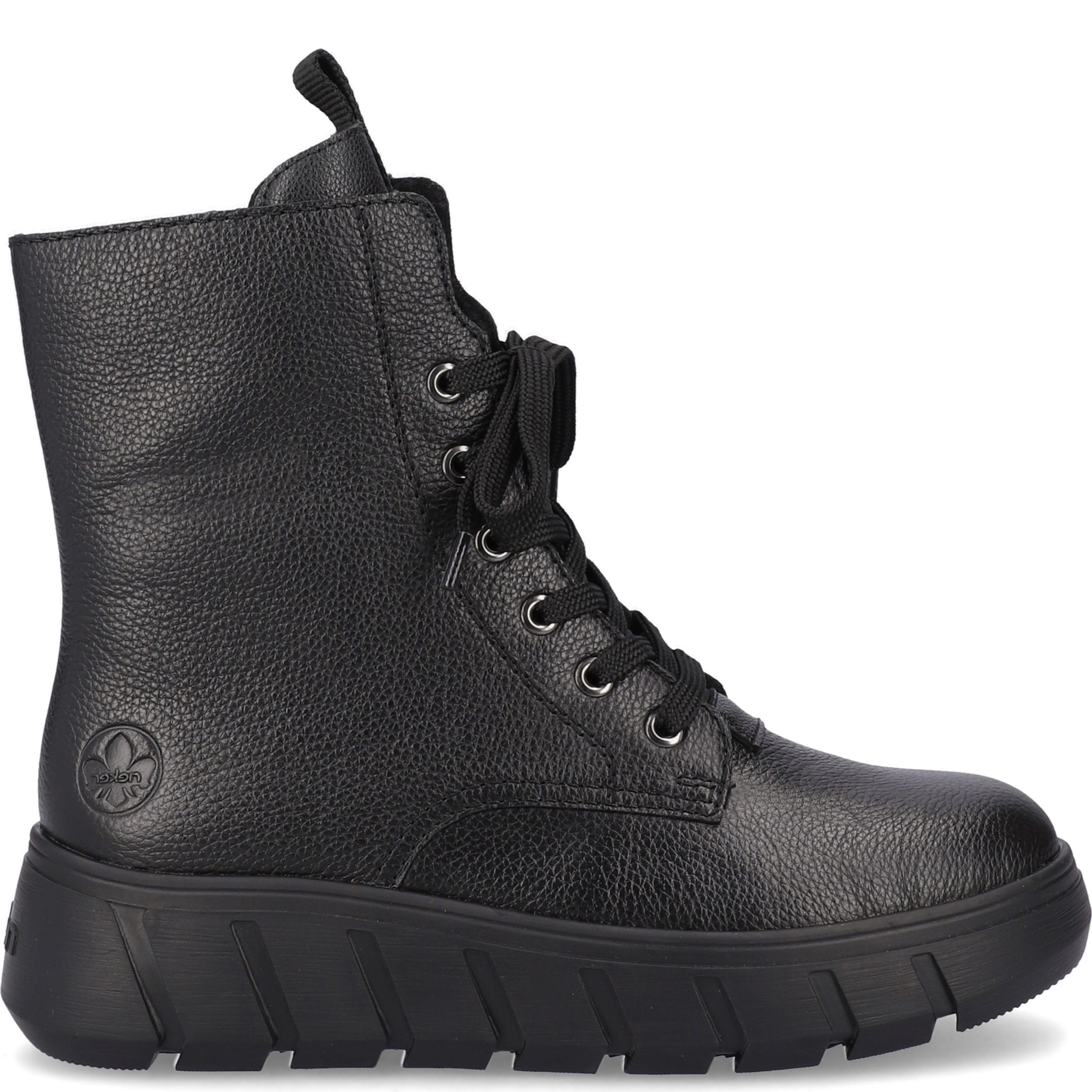 RIEKER Aulinukai moterims, Juoda, BOOTIES 2