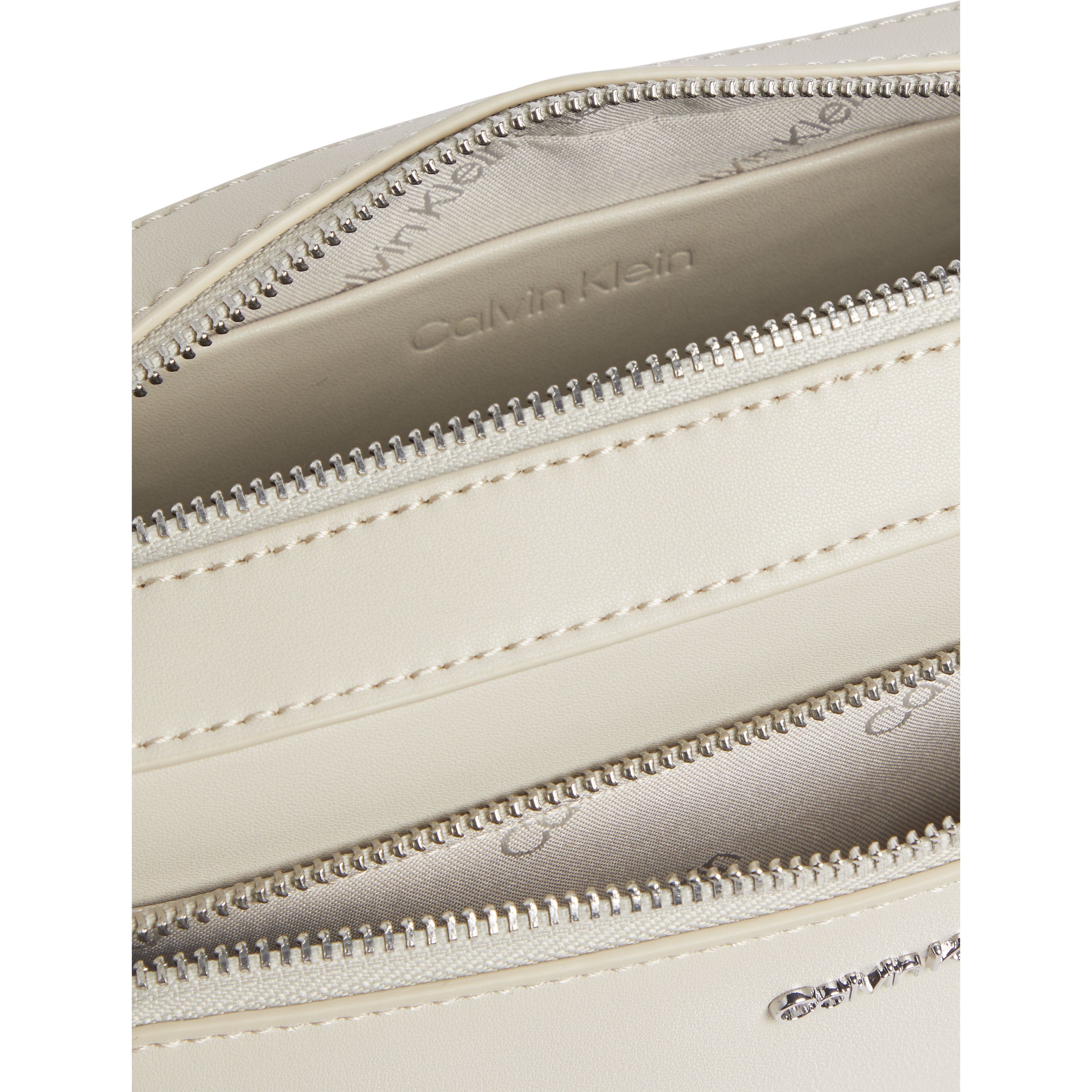 CALVIN KLEIN Rankinė per petį moterims, Pilka, Camera bag 3