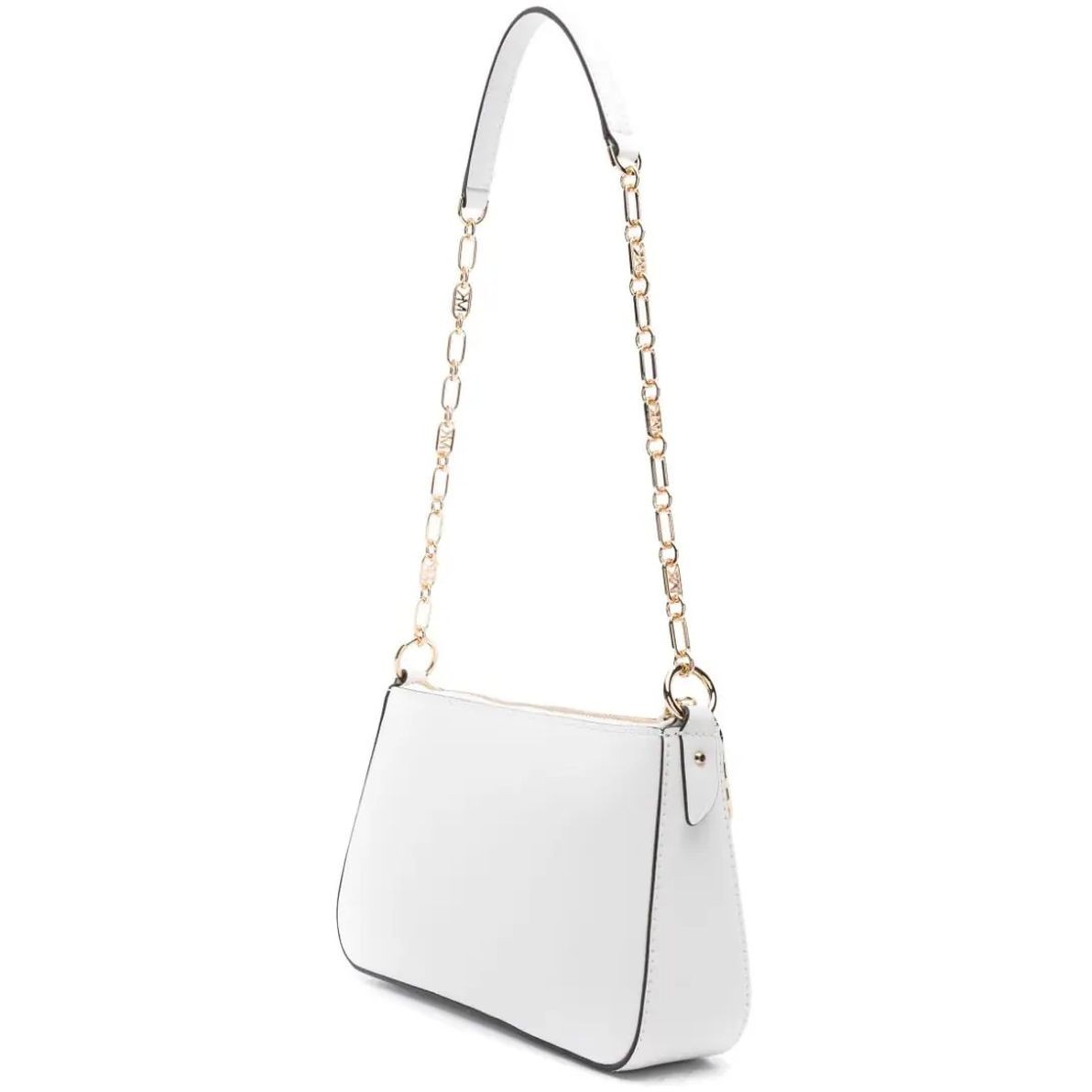 MICHAEL KORS Rankinė per petį moterims, Balta, Medium chain pouchette 2