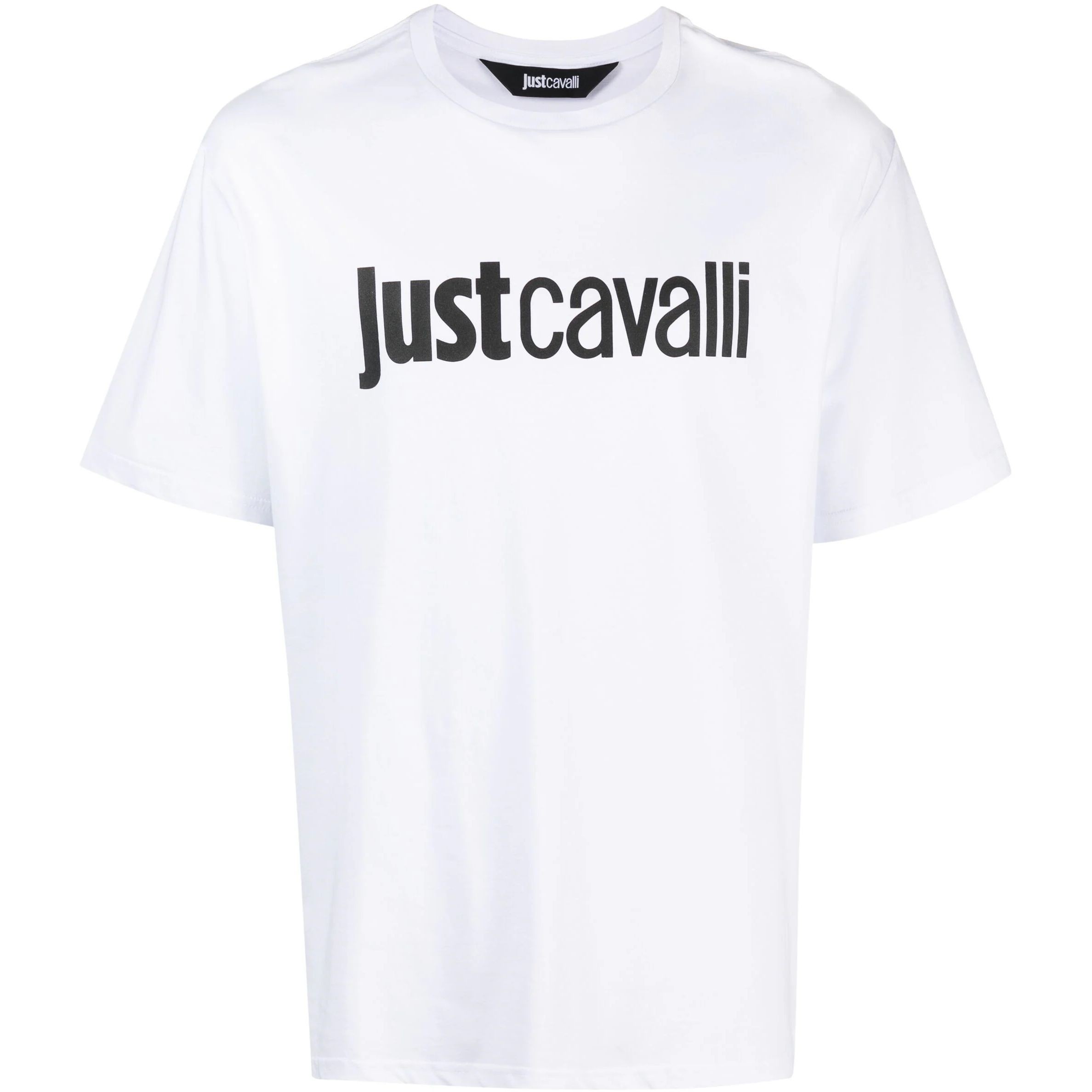 JUST CAVALLI Marškinėliai trump. rankovėmis vyrams, Balta, Short sleeve t-shirt 1