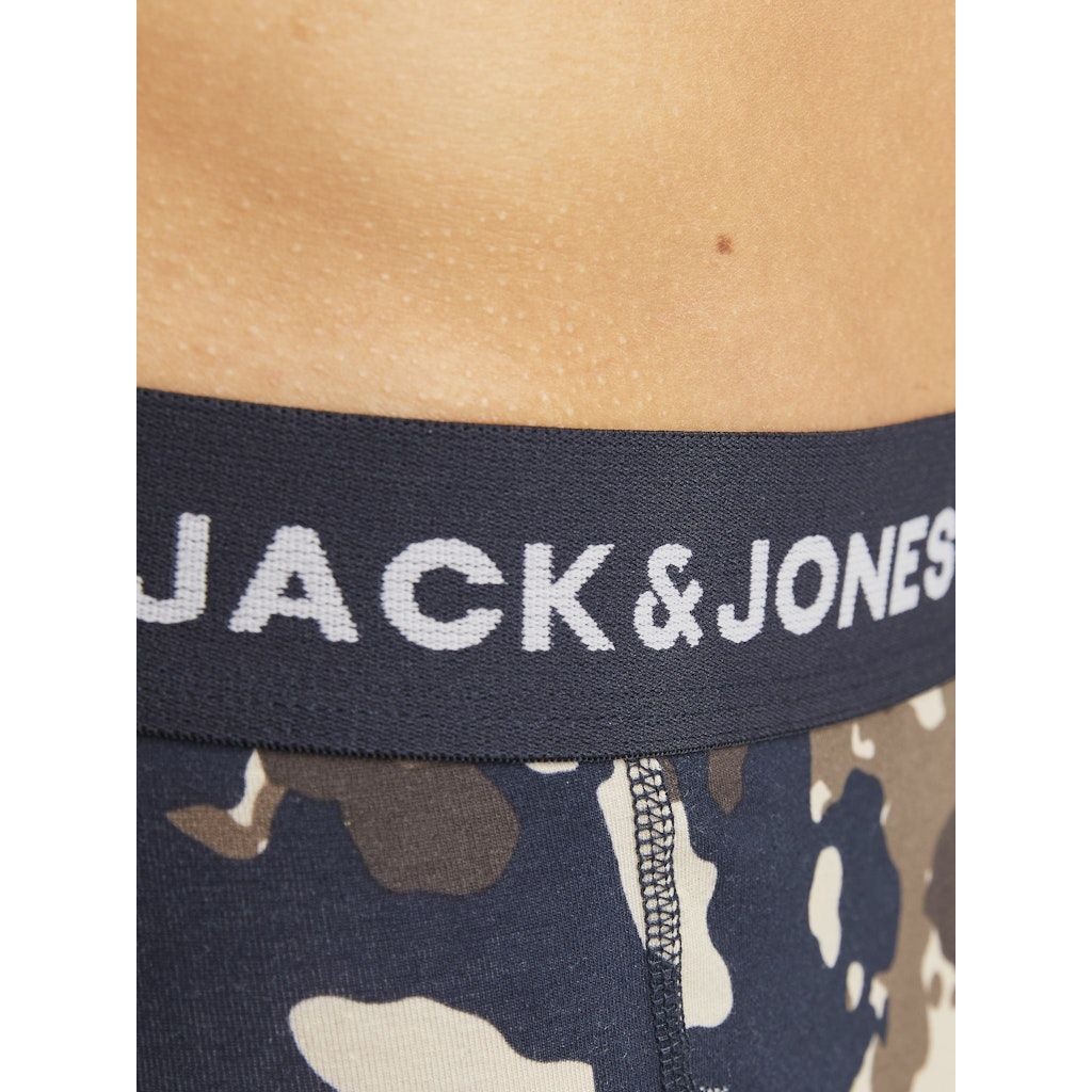 JACK & JONES Ilginti apatiniai vyrams, Marga, Camoflage trunks 3 pack 4