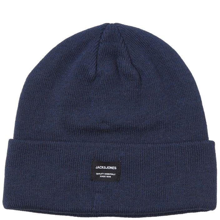 JACK & JONES Skrybėlė vyrams, Mėlyna, JACDNA BEANIE NOOS 3