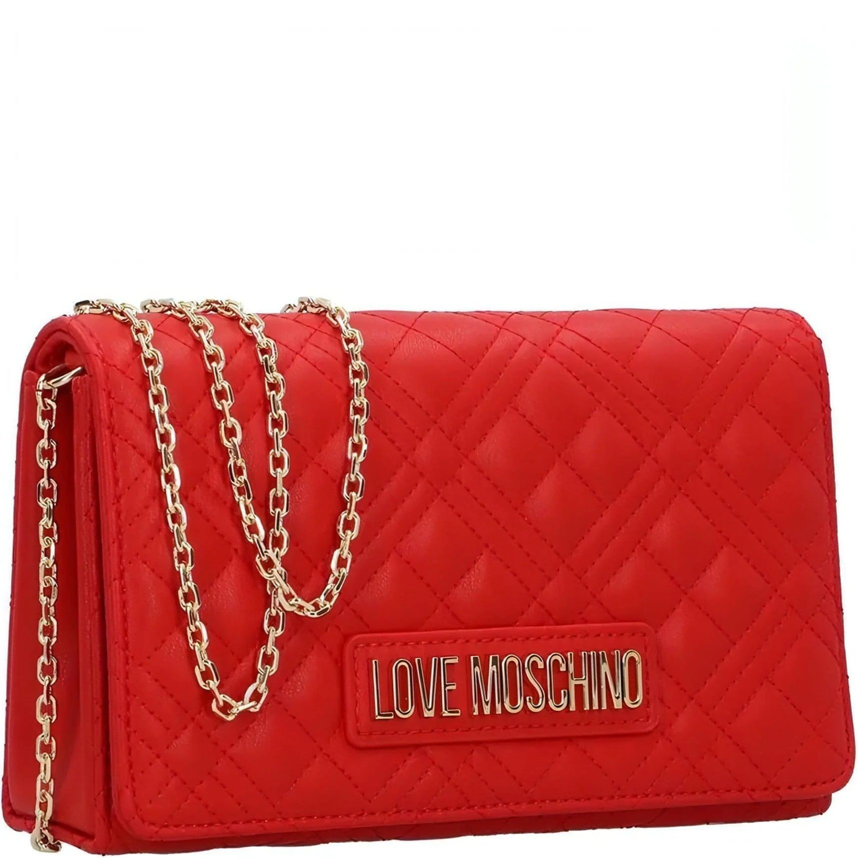 LOVE MOSCHINO Rankinė per petį moterims, Rožinė, Crossbody 4