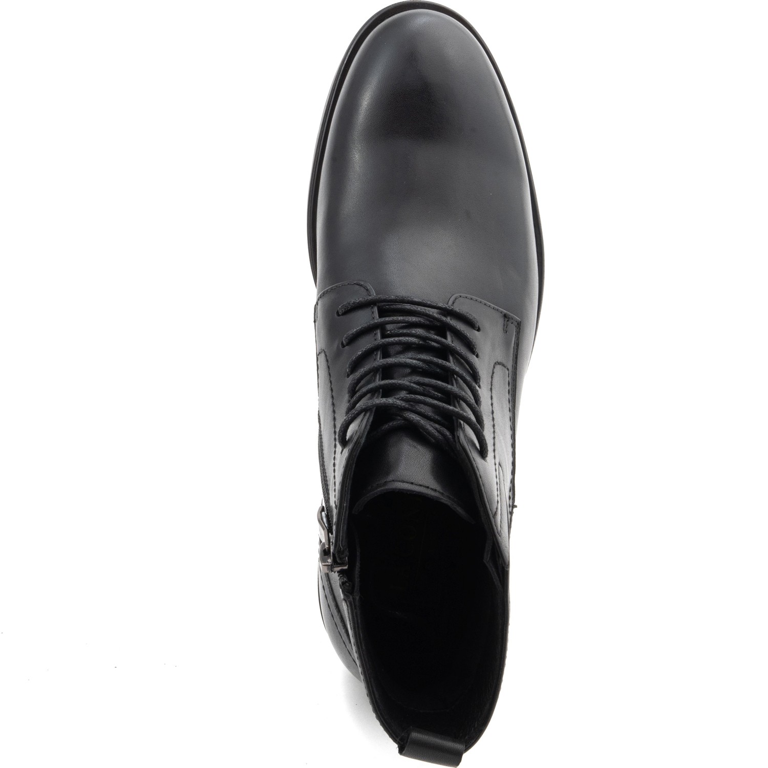 LA CONTE Aulinukai vyrams su kailiu, Juoda, Booties 4