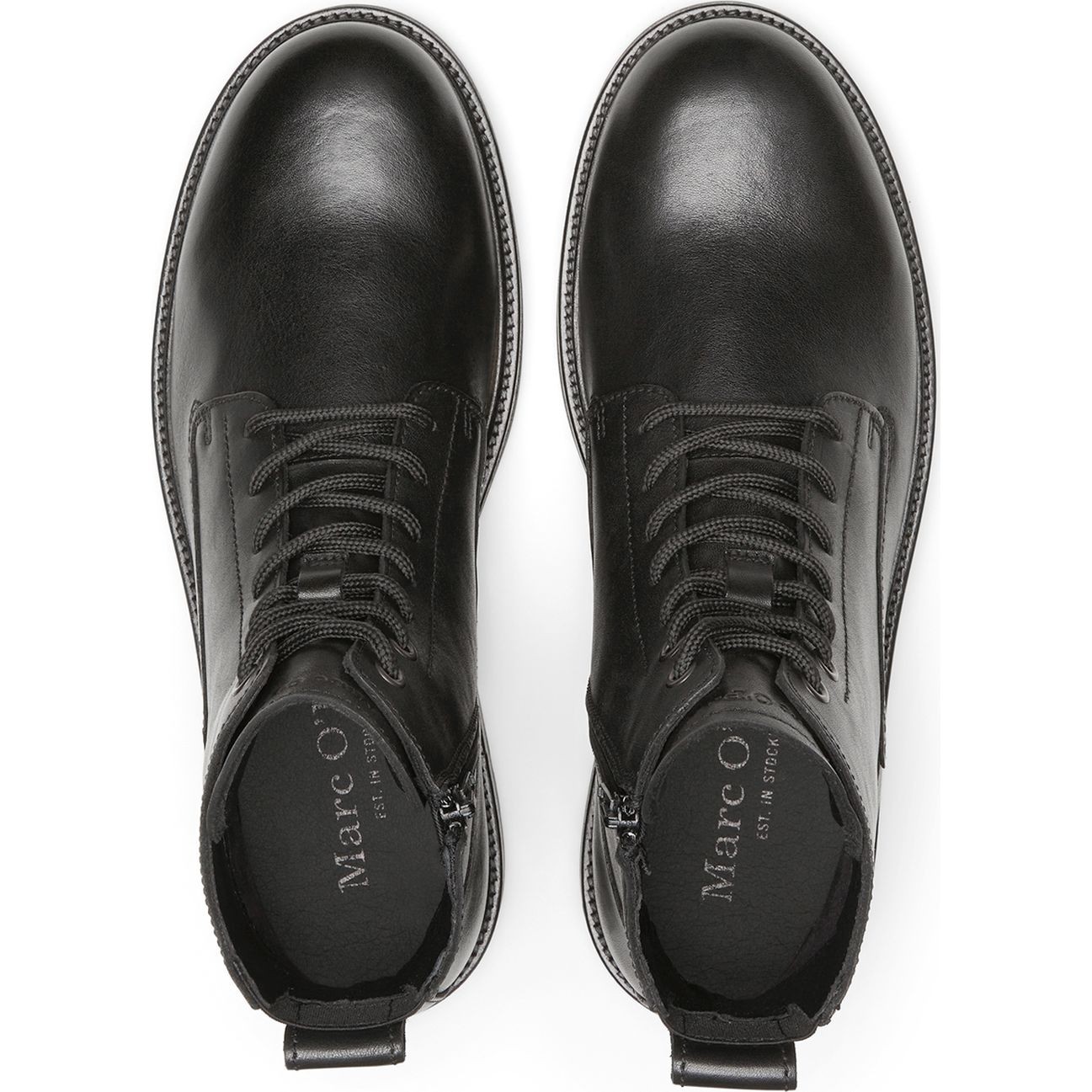 MARC O'POLO Aulinukai vyrams, Juoda, Mod. Rony 3A Booties 4