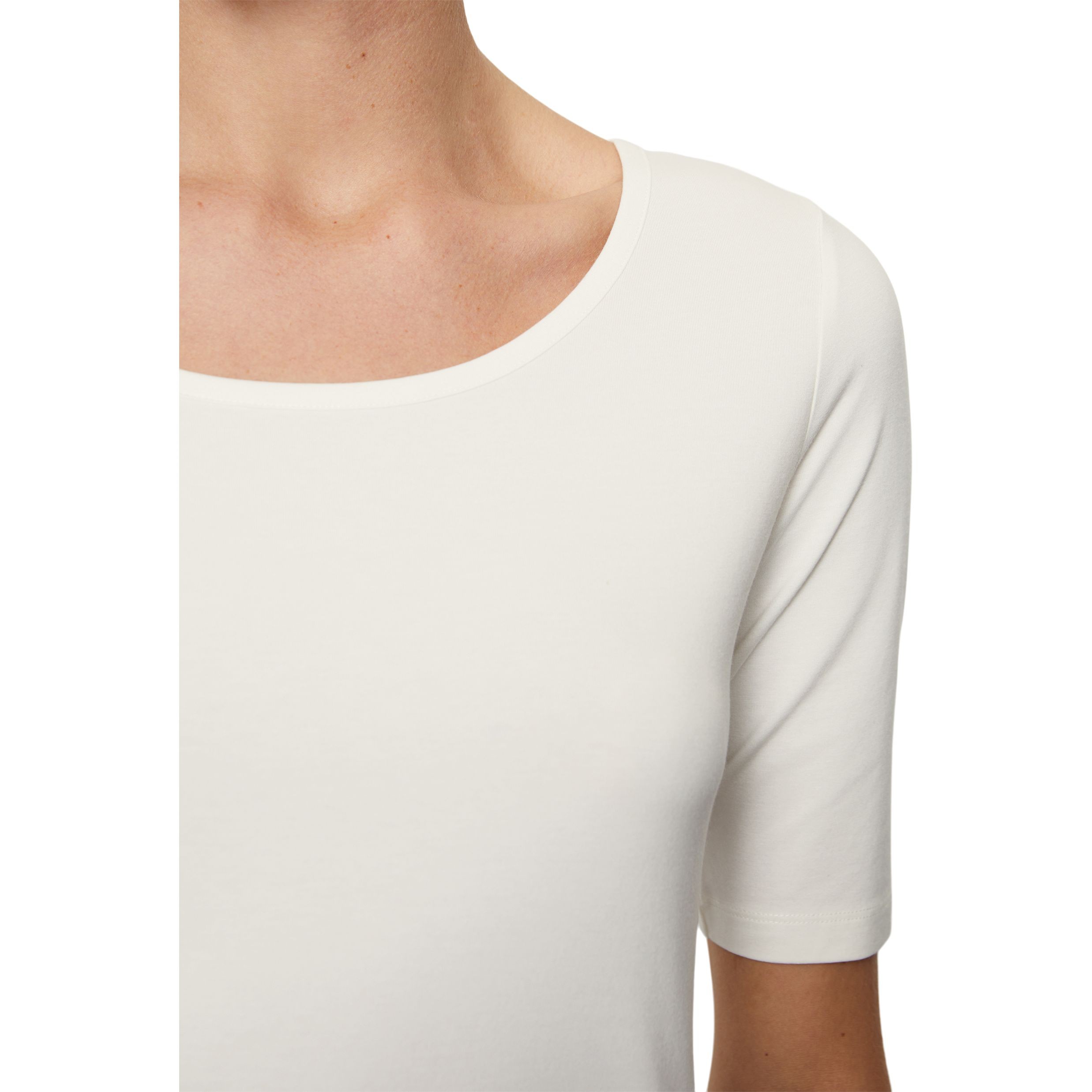 MARC O'POLO Marškinėliai moterims, Balta 4