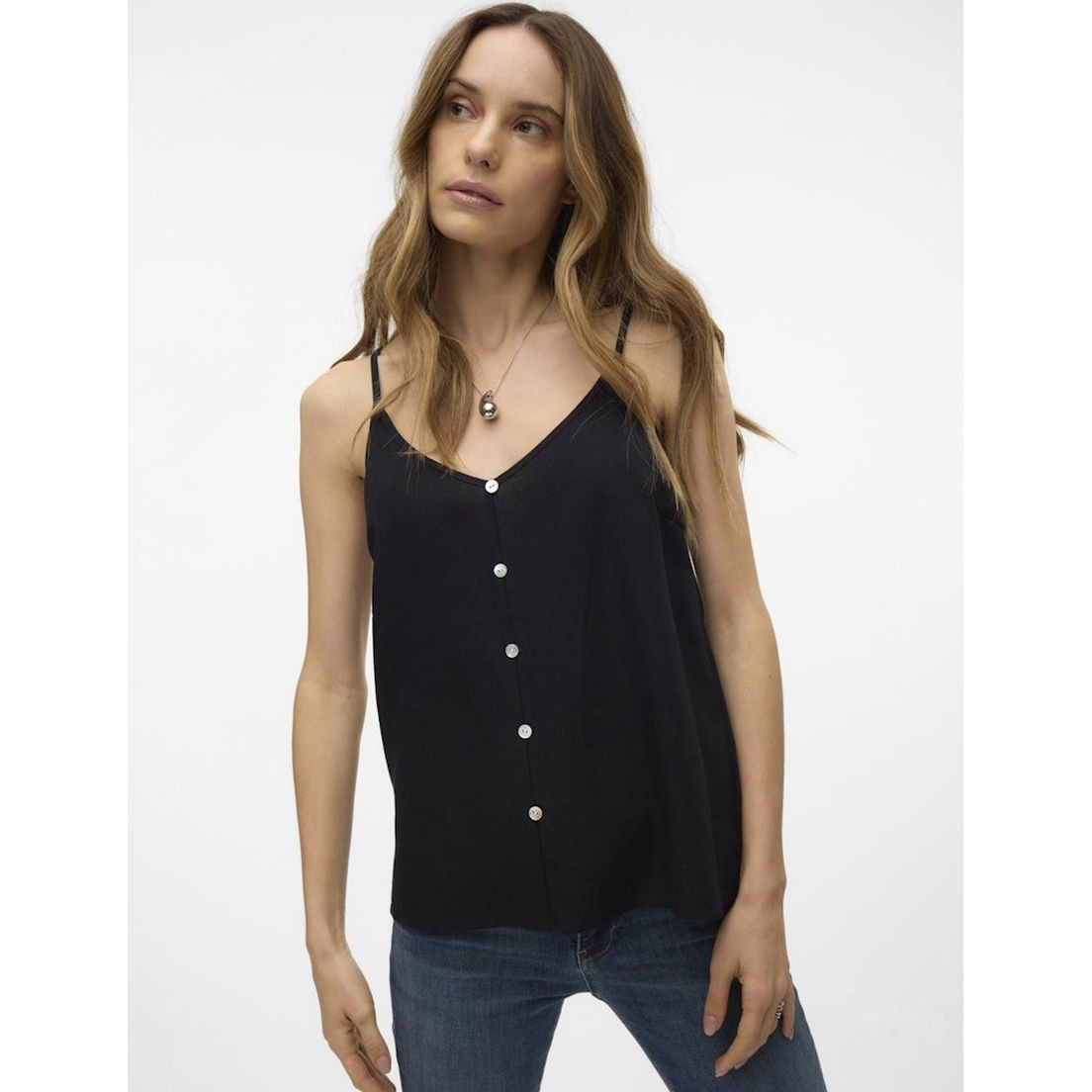 VERO MODA Palaidinės moterims, Juoda, Vmmymilo tops 5