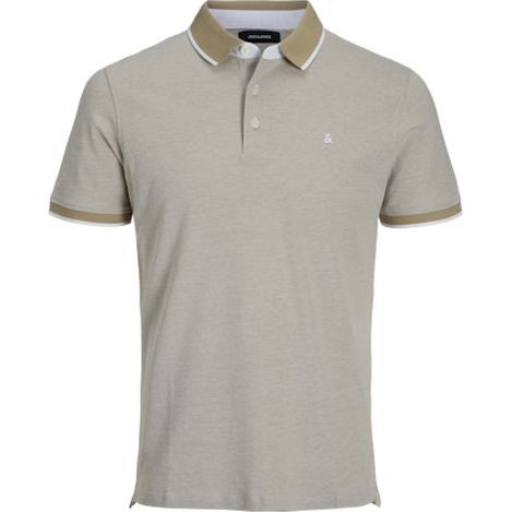 JACK & JONES Polo marškiniai ilgos rank. vyrams, Ruda, Jjepaulos polo long 1