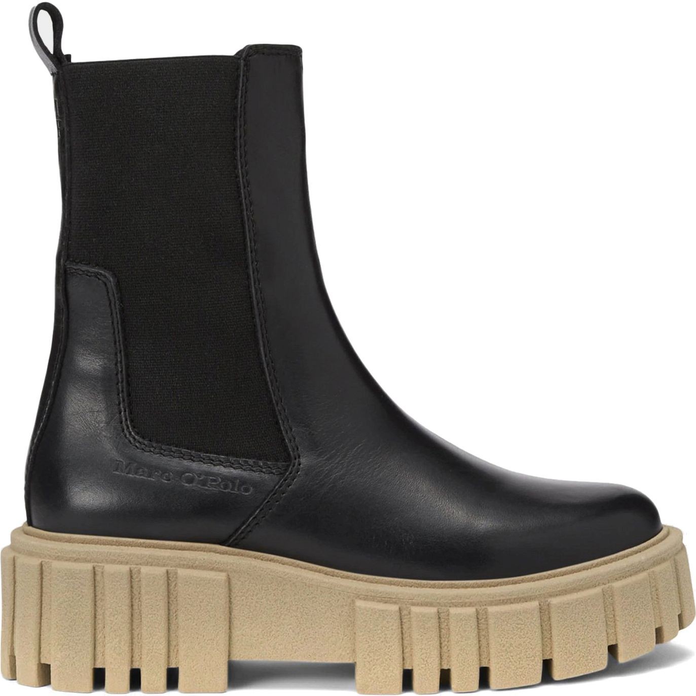 MARC O'POLO Poolsaapad moterims, black/sand 2