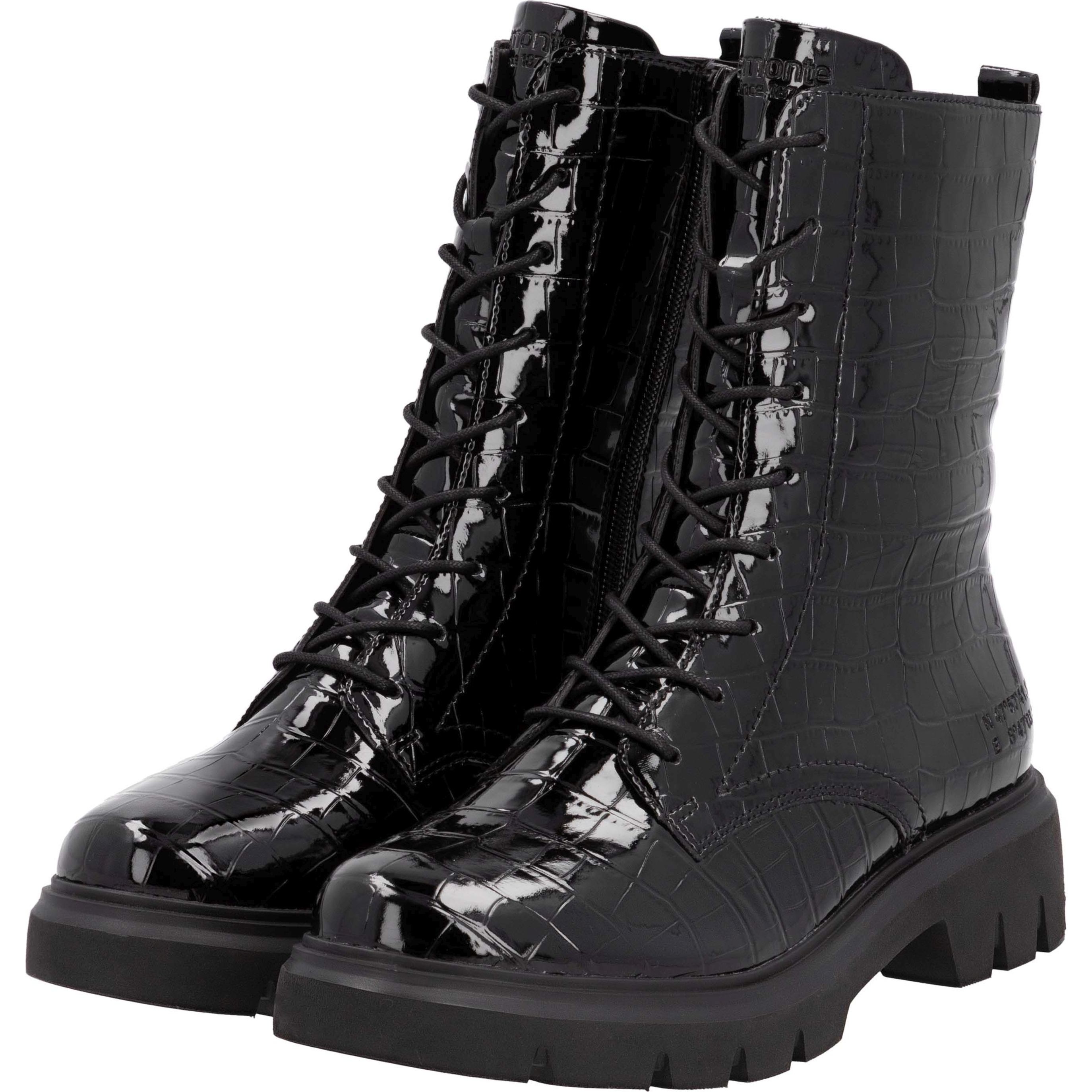 REMONTE Aulinukai moterims, Juoda, Ladies mid height boots 10
