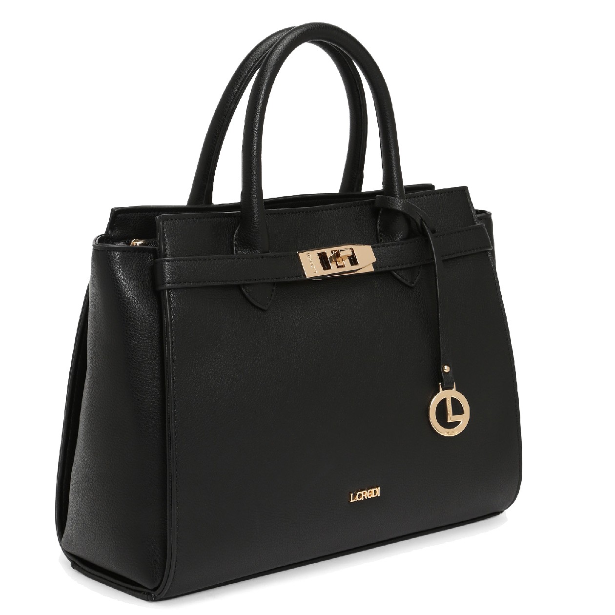 L.CREDI Rankinė, krepšys moterims, Juoda, Konstanze bag 2