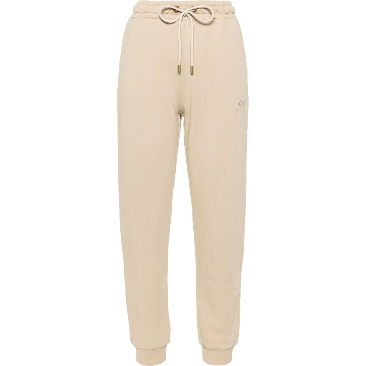 PINKO Kelnės moterims, Kūno, Love birds cotton track pants