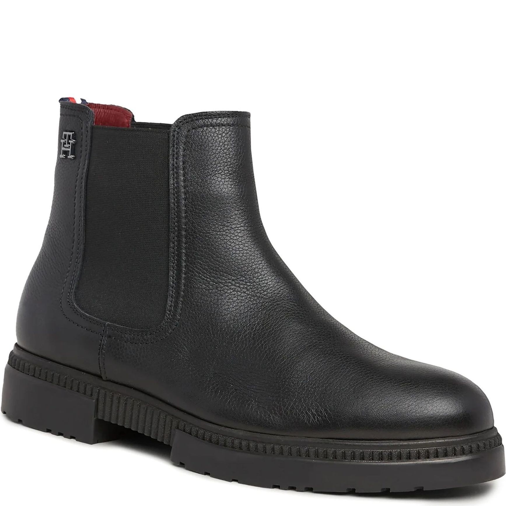 TOMMY HILFIGER Aulinukai vyrams, Juoda, Comfort cleated thermo booties 1