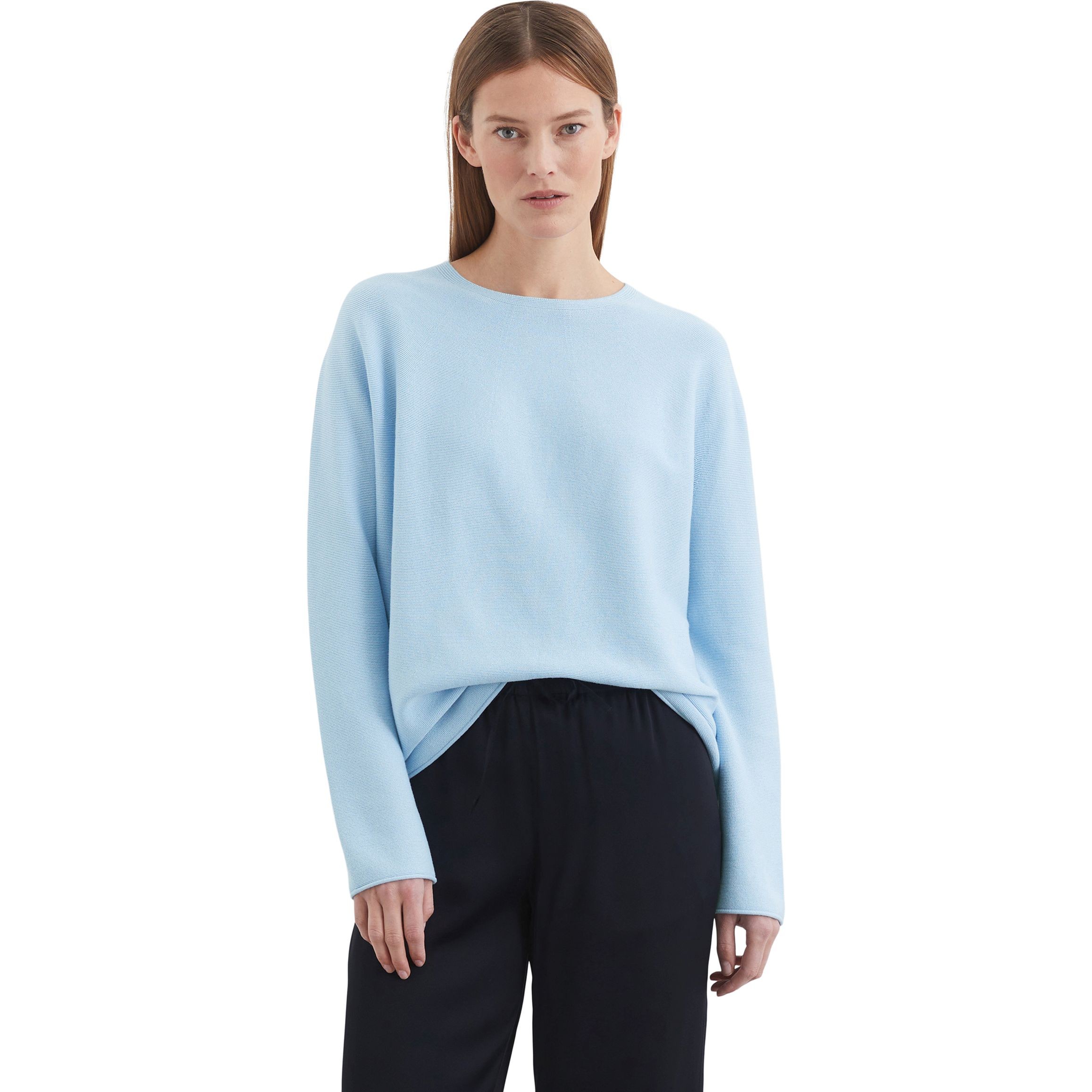 MARC O'POLO Megztinis moterims, Mėlyna, Sweater 502600660065 2