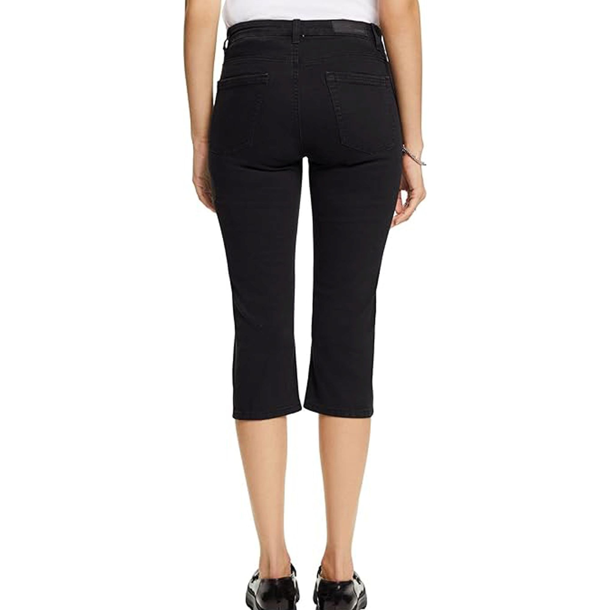 ESPRIT Kelnės moterims, Juoda, BCI MR Capri 3