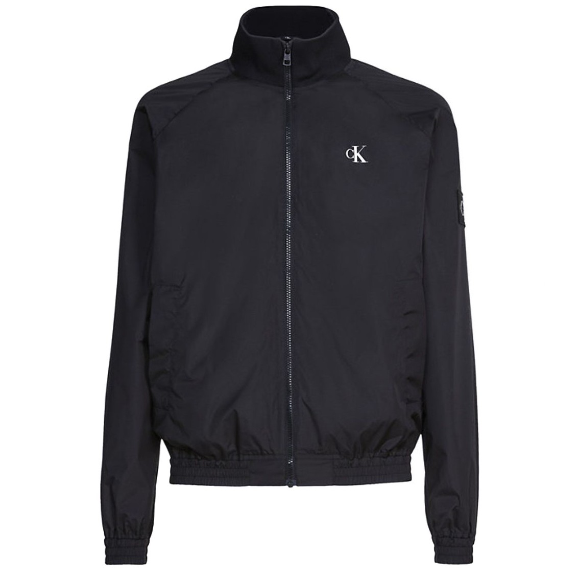 CALVIN KLEIN JEANS Lengva striukė vyrams, Juoda, Unpadded harrington jacket 1