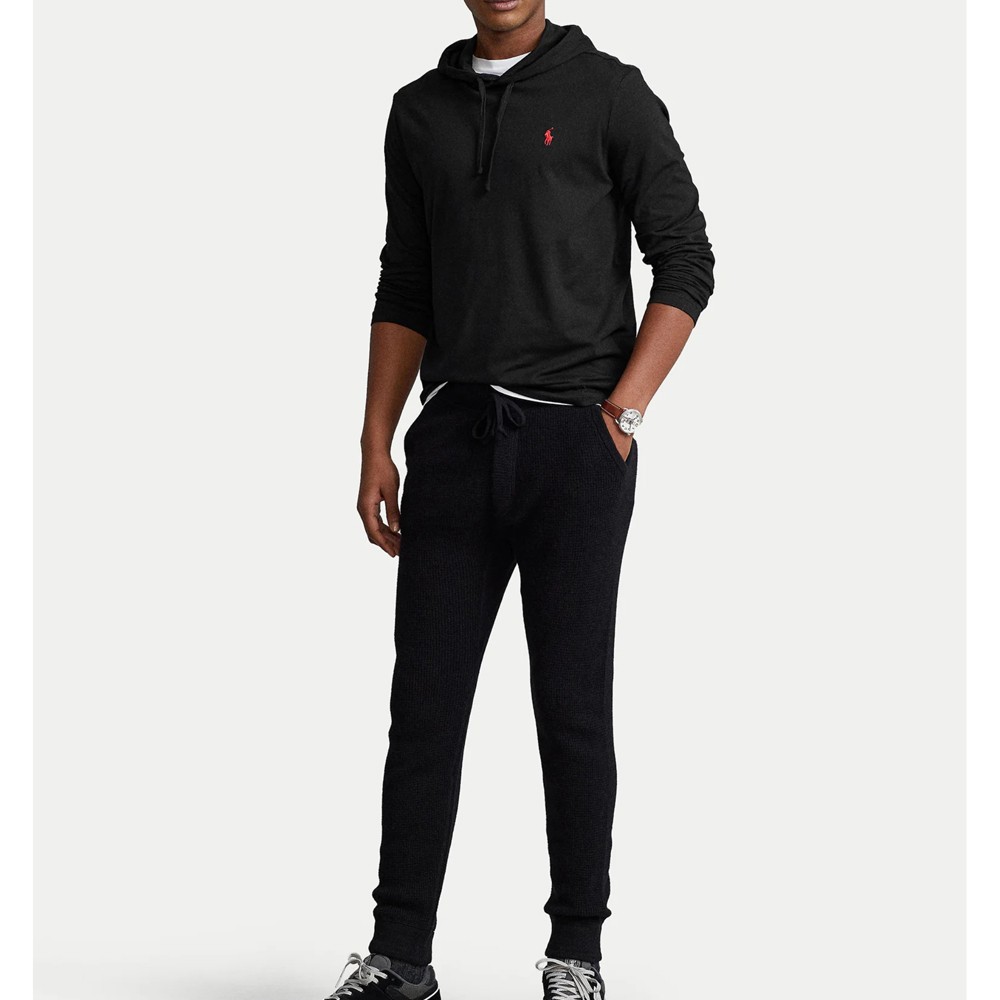 POLO RALPH LAUREN Marškinėliai trump. rankovėmis vyrams, Juoda, Long sleeve-t-shirt 4