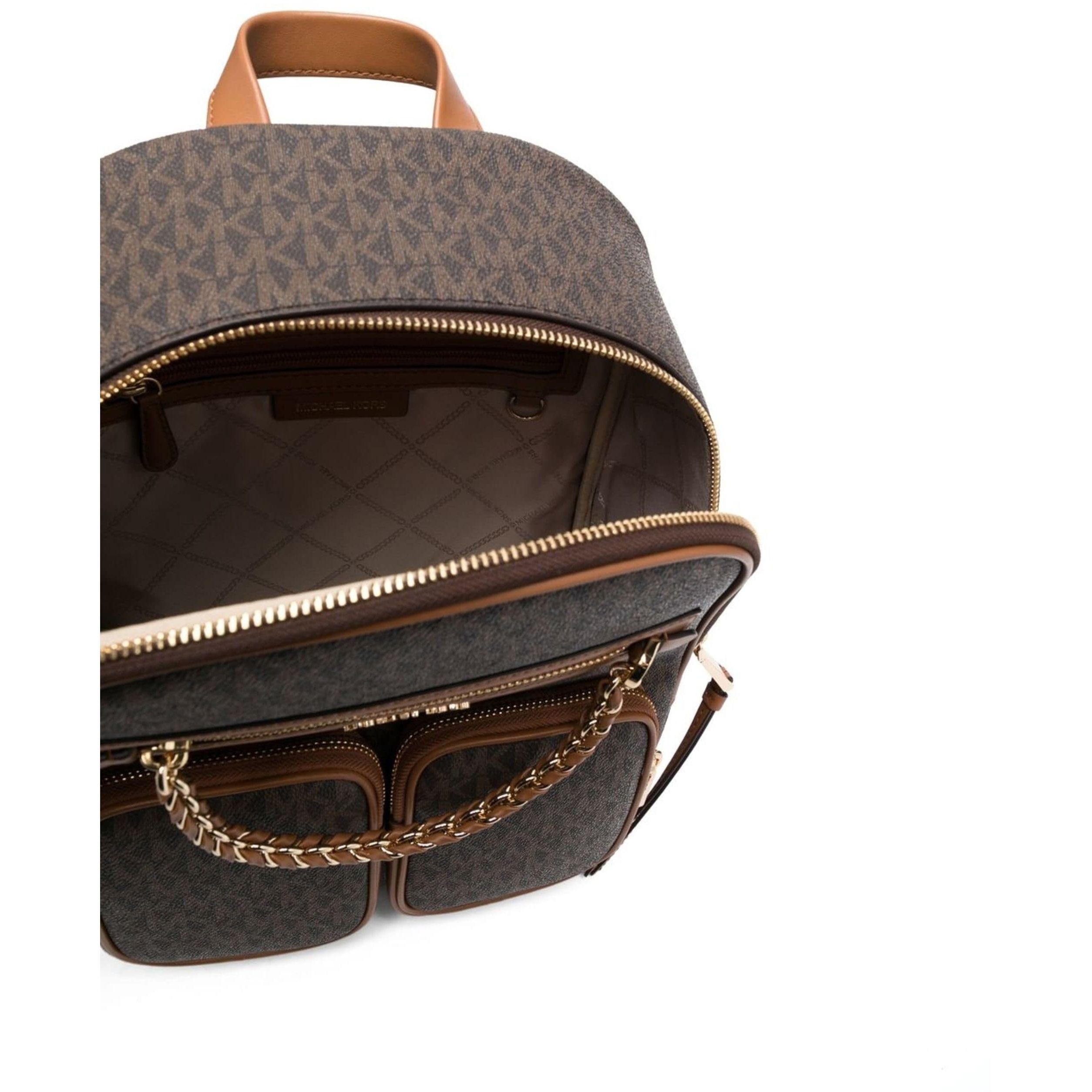 MICHAEL KORS Kuprinė moterims, Ruda, MD backpack 3
