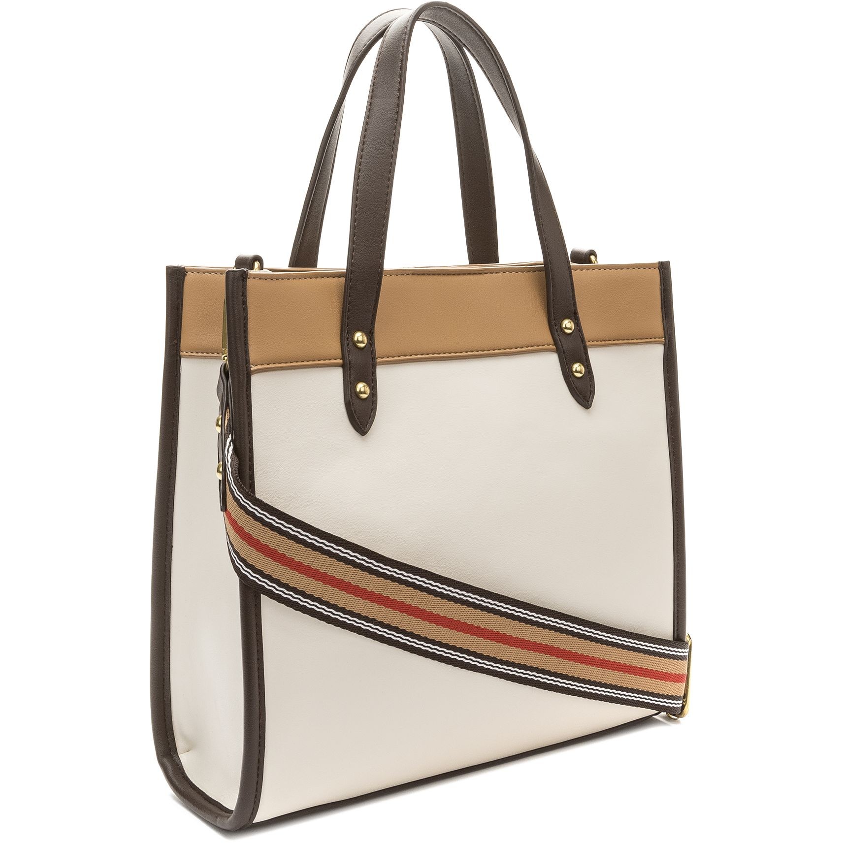 KEDDO COUTURE Pirkinių krepšys moterims, Smėlio, Tote bag 2