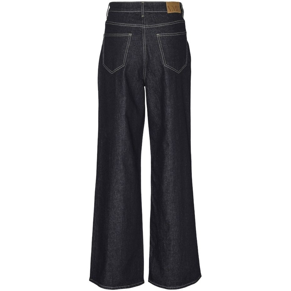 VERO MODA Platūs džinsai moterims, Mėlyna, Kathy wide jeans 2