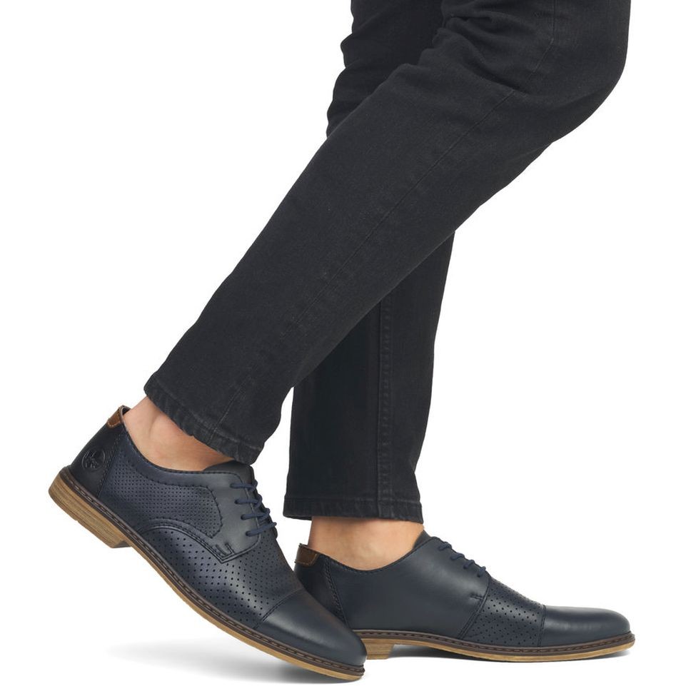 RIEKER Klasikiniai batai vyrams, Mėlyna, FORMAL 2