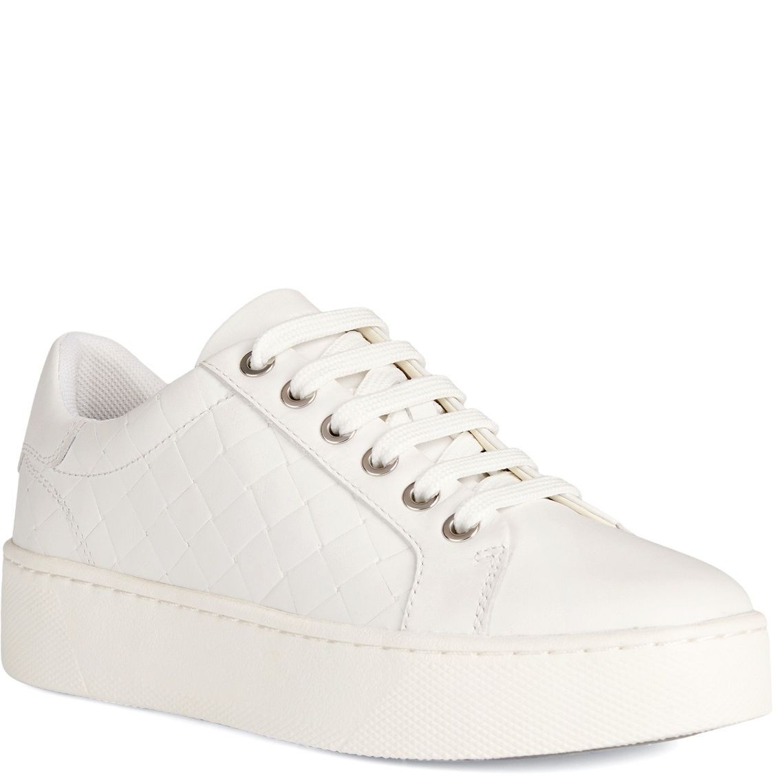 GEOX Sportiniai bateliai moterims, Balta, SKYELY SPORT SHOES 1