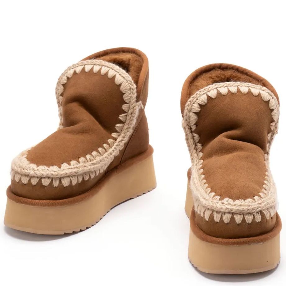 MOU Aulinukai moterims, Pilka, Mini eskimo platform boot 2