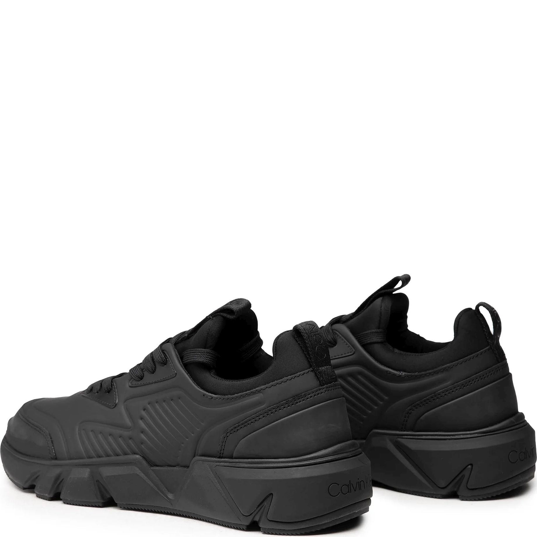 CALVIN KLEIN Laisvalaikio bateliai vyrams, Juoda, Low top lace up leisure 3