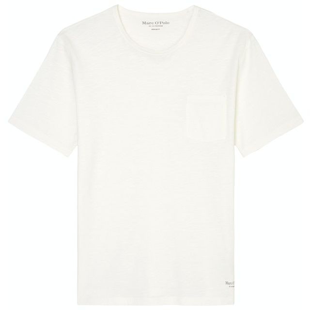 MARC O'POLO Marškinėliai vyrams, Balta
