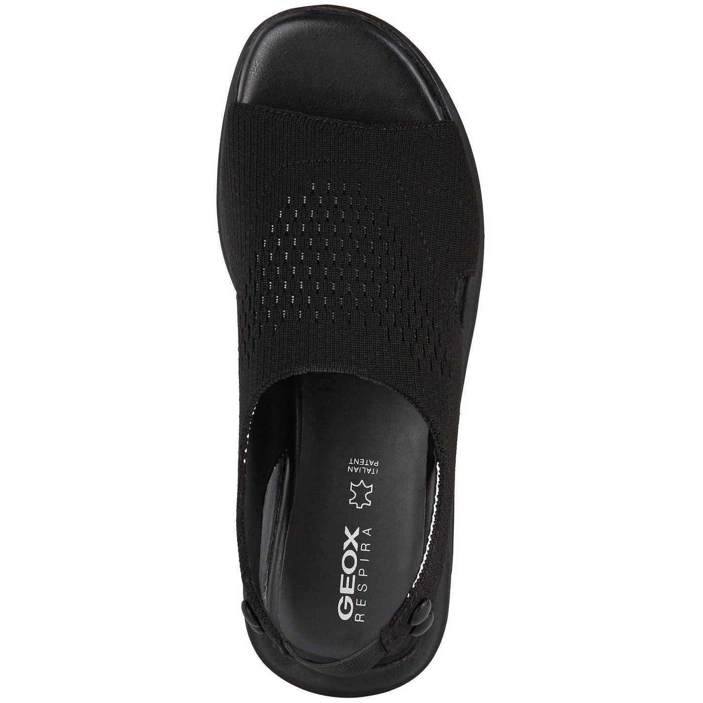 GEOX Basutės moterims, Juoda, SPHERICA EC5 SANDALS 5