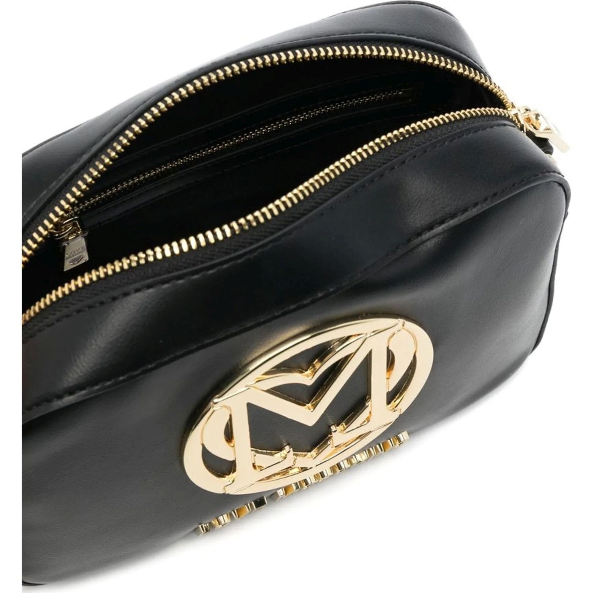 LOVE MOSCHINO Rankinė per petį moterims, Juoda, Crossbody 4