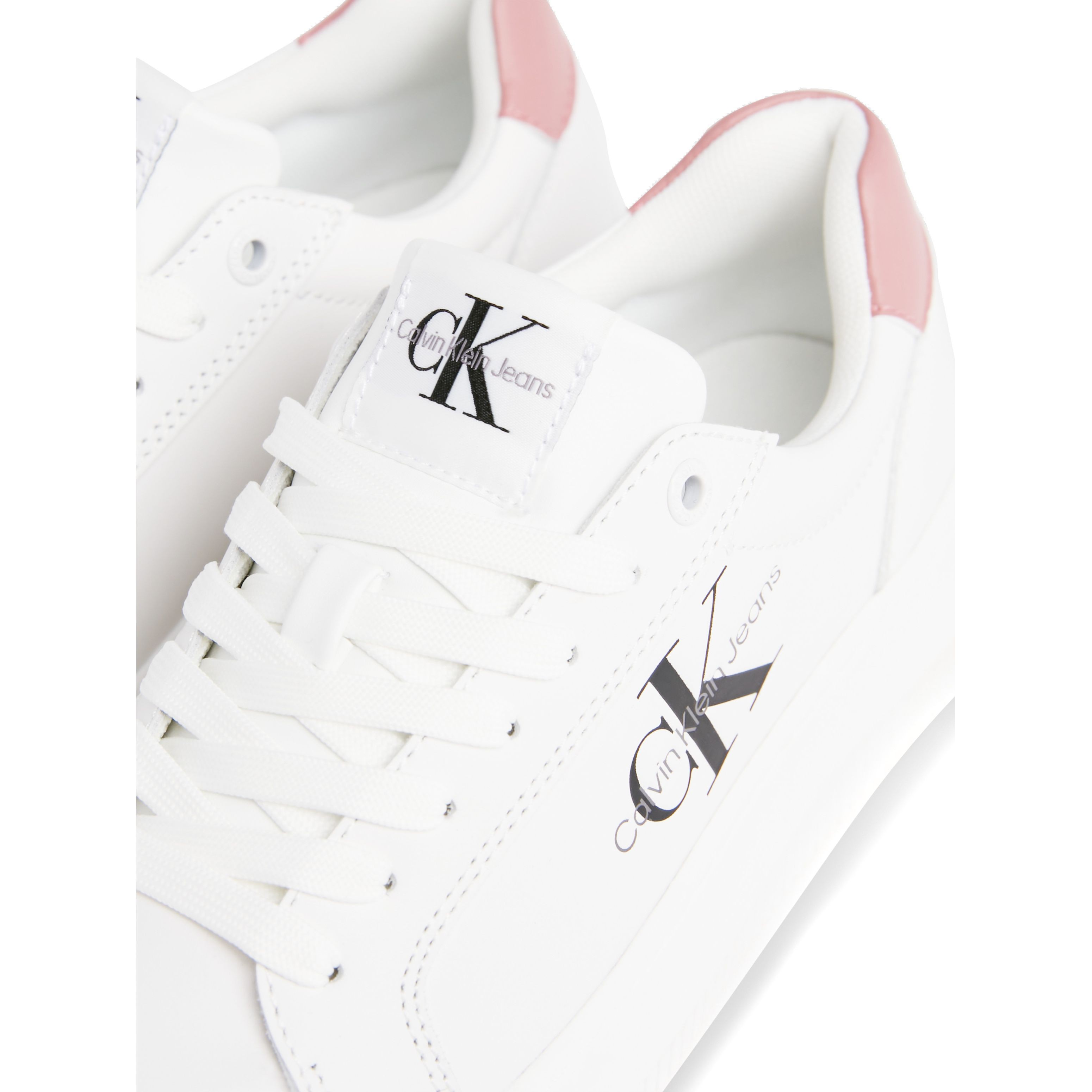 CALVIN KLEIN JEANS Laisvalaikio bateliai moterims, Balta, Chunky cupsole leisure 6