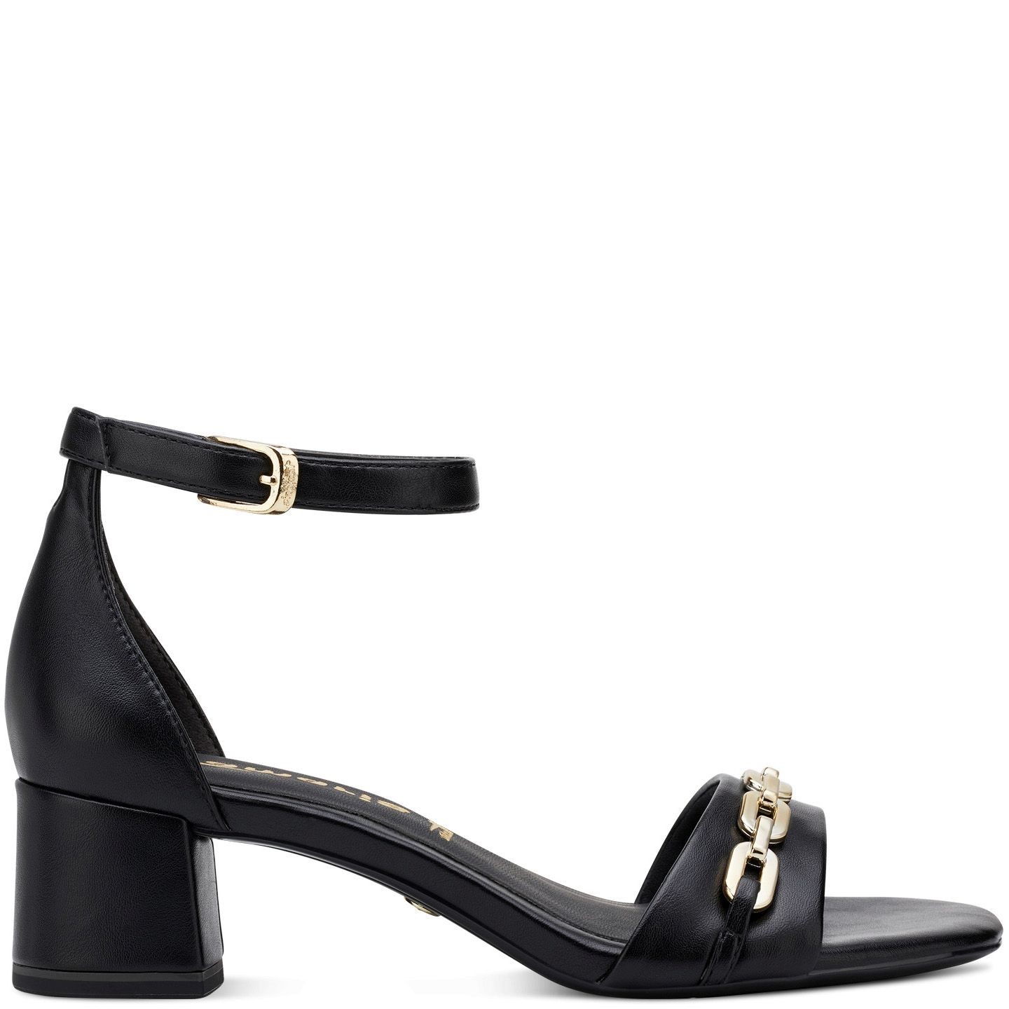 TAMARIS Basutės moterims, Juoda, SANDALS 2