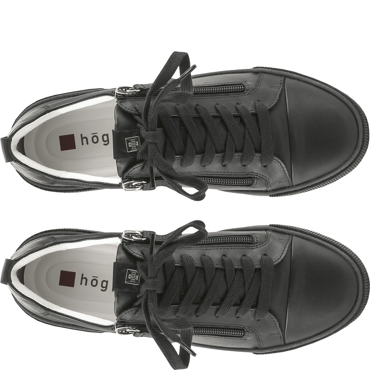 HOGL Laisvalaikio bateliai moterims, Juoda, Comfy leisure 4