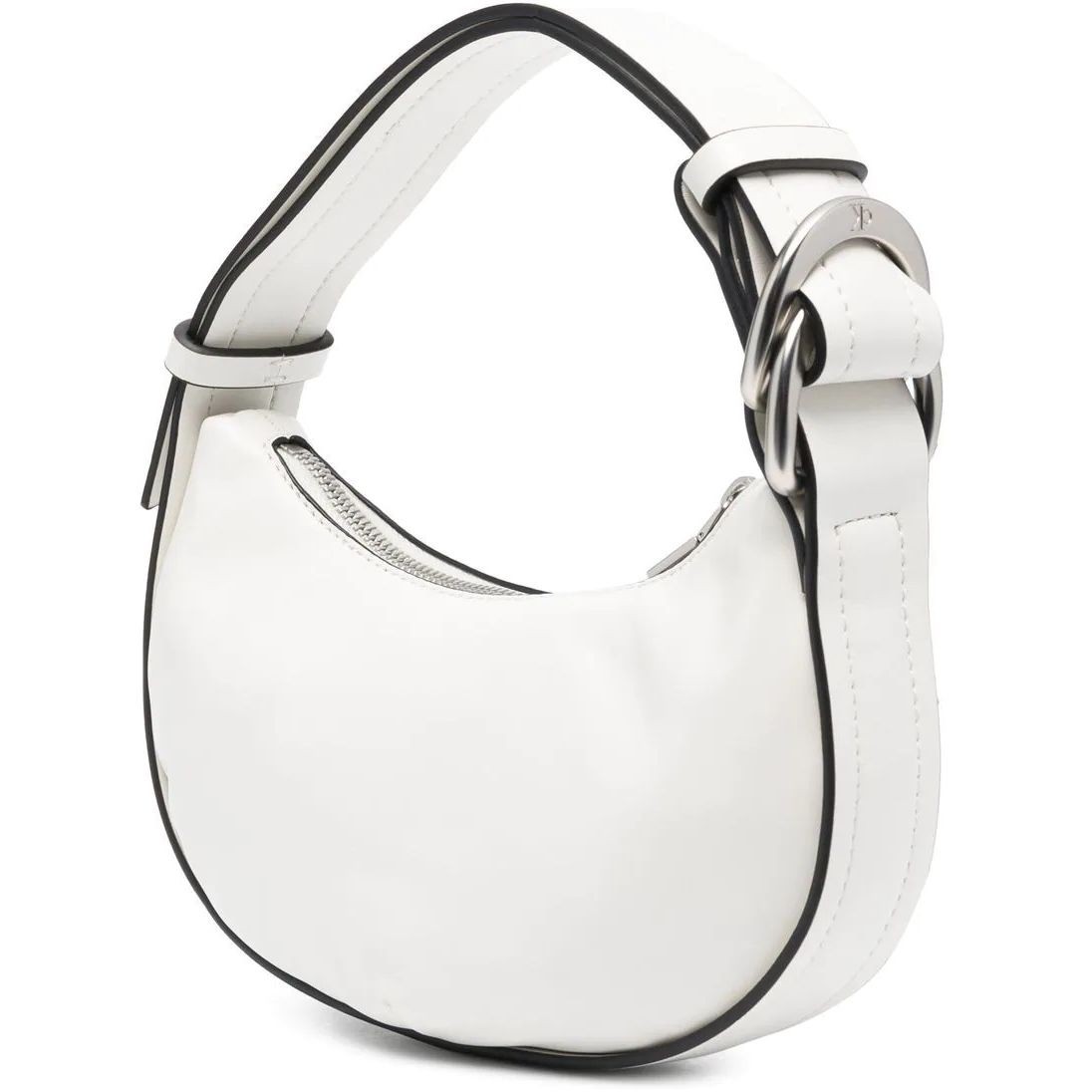 CALVIN KLEIN JEANS Rankinė per petį moterims, Smėlio, CRESCENT PU 2