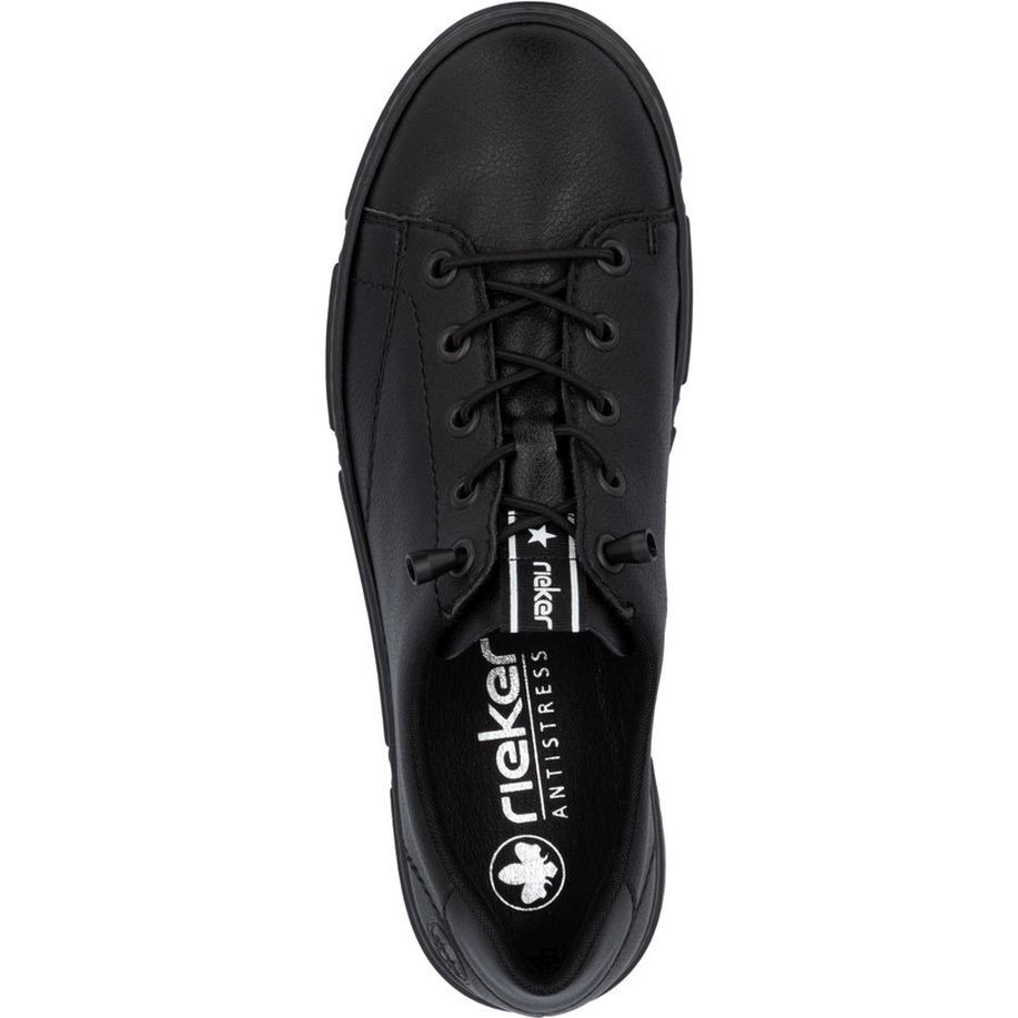 RIEKER Laisvalaikio bateliai moterims, Juoda, LEISURE 5