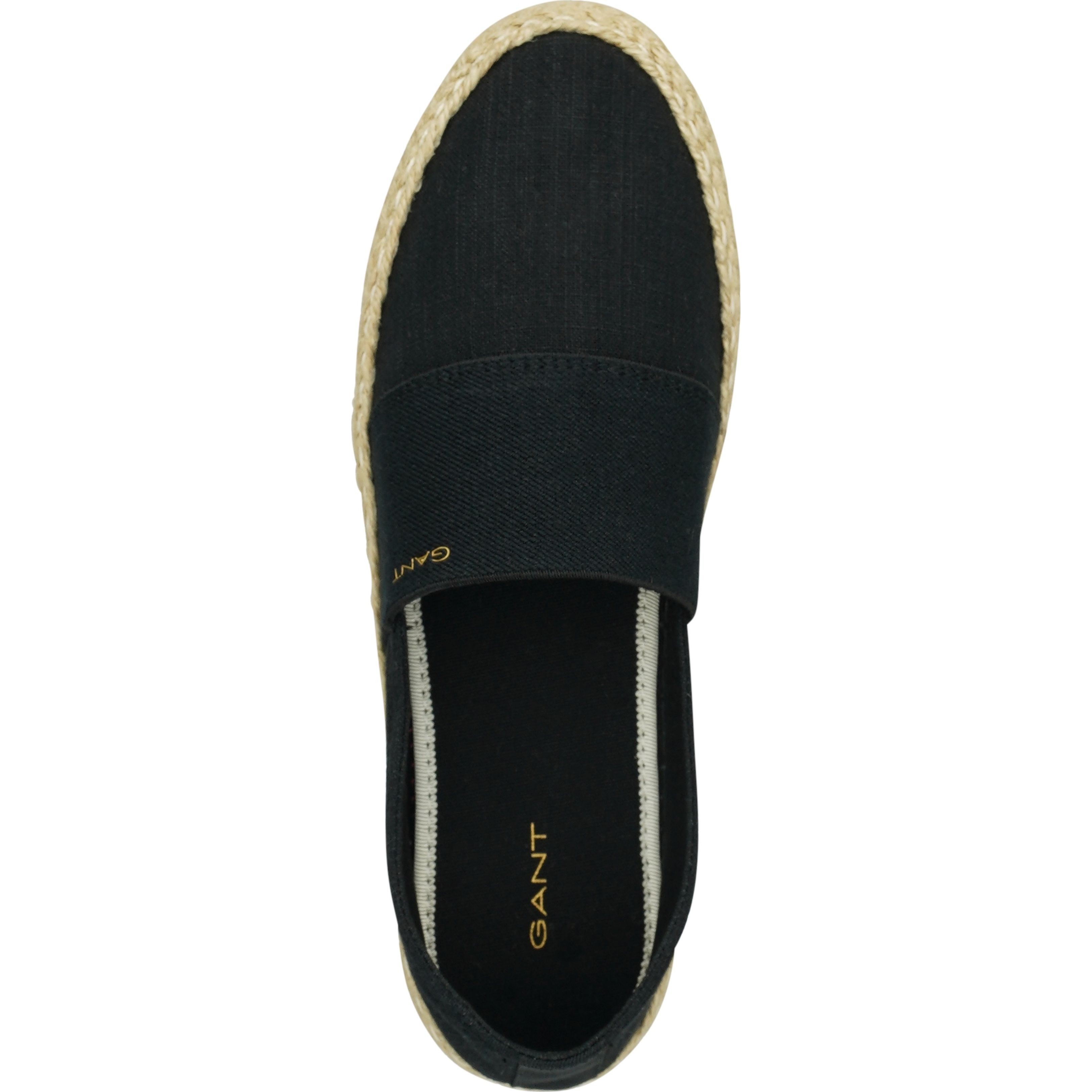 GANT Espadrilės moterims, Juoda, Raffiaville espadriles 4