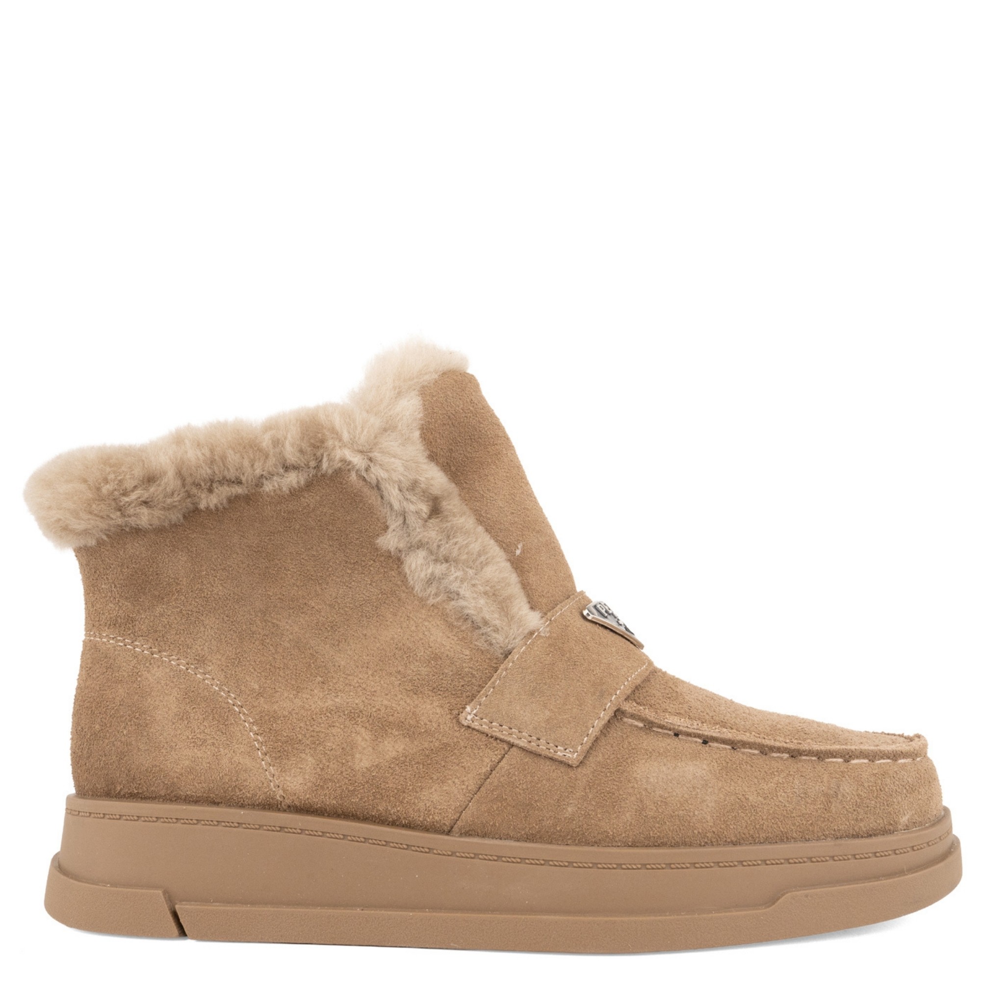 LA CONTE Pašiltinti aulinukai moterims, Ruda, Wm booties 2