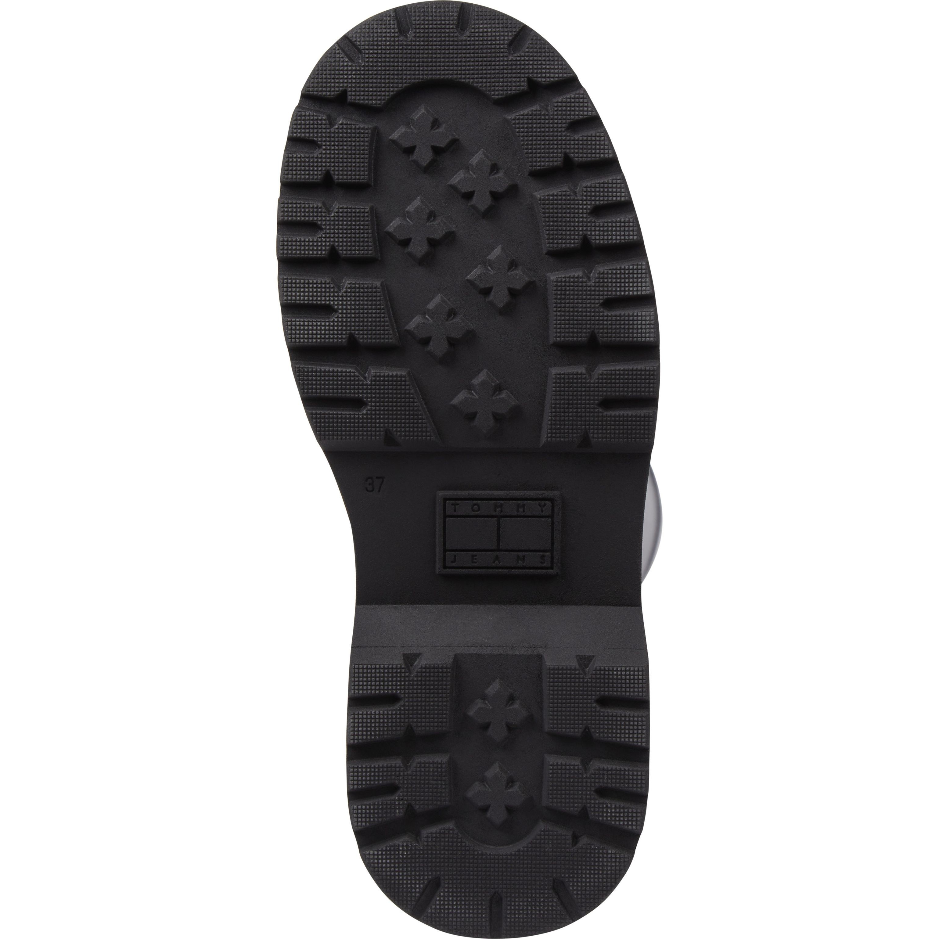 TOMMY JEANS Auliniai moterims, Juoda, Over the knee boots 4