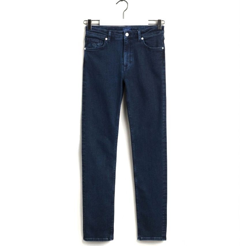 GANT Džinsai - moterims, Mėlyna, FARLA SUPER STRETCH JEANS 1