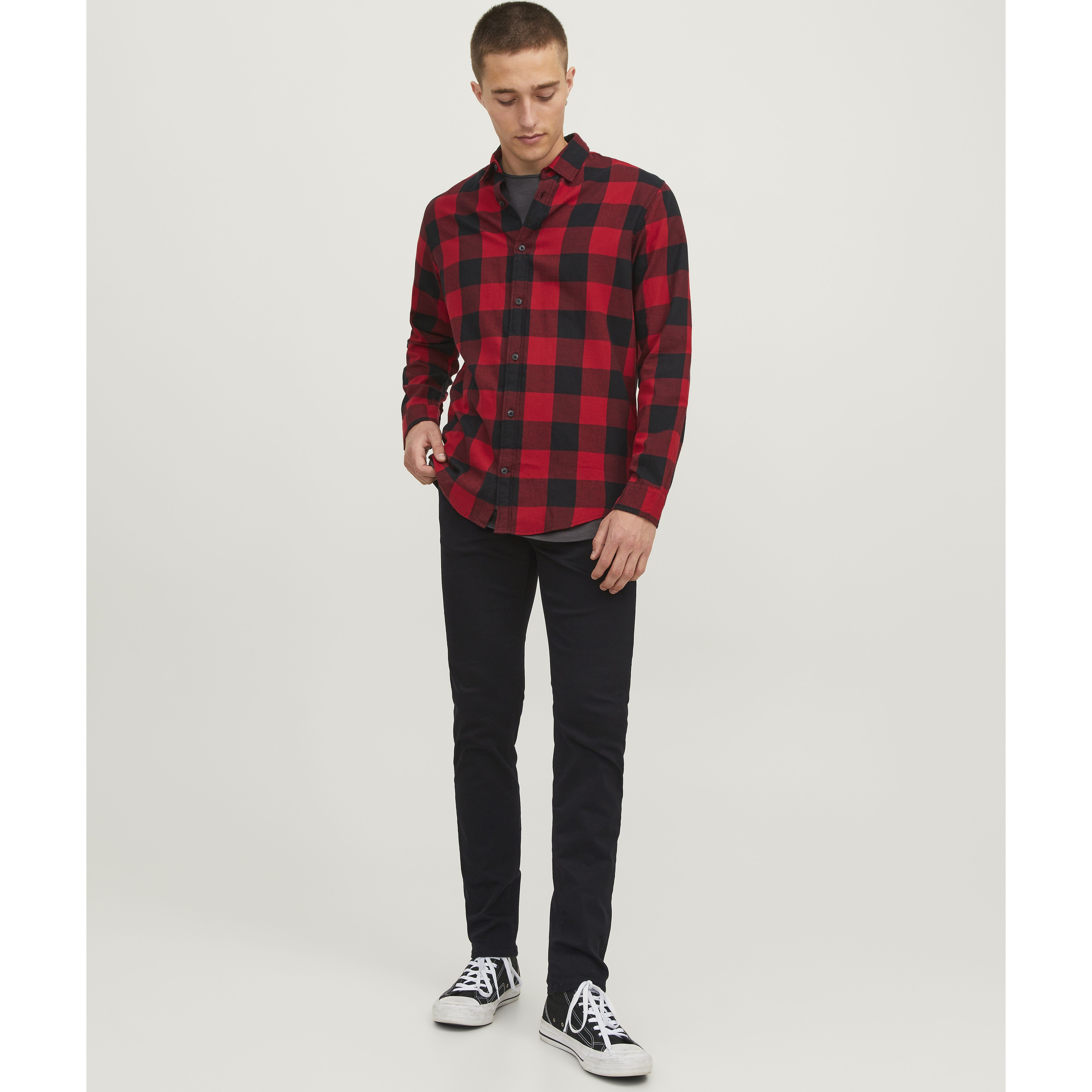 JACK & JONES Slim džinsai vyrams, JJIGLENN JJICON JJ 1 7