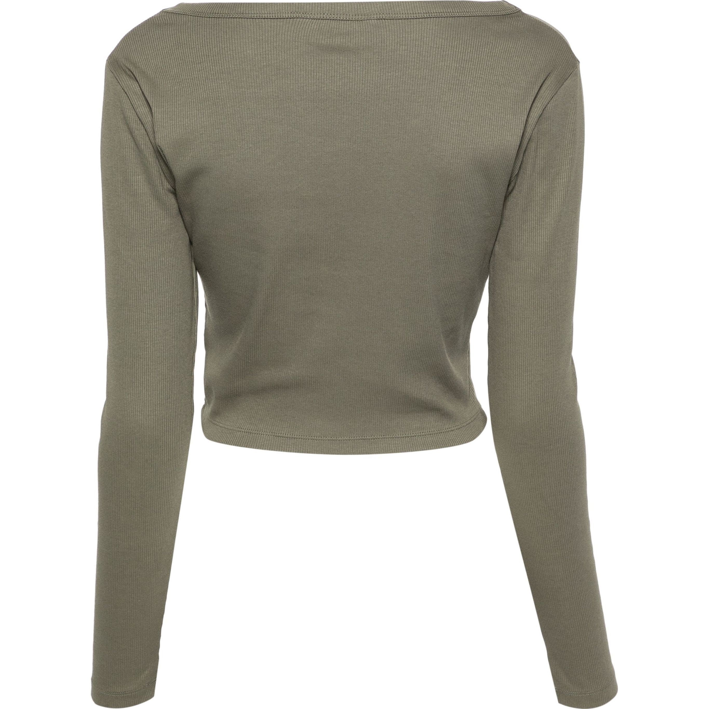 CALVIN KLEIN JEANS Trumpinti marškinėliai moterims, Žalia, Other tops 2