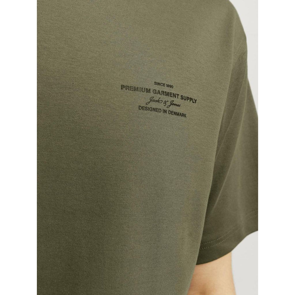 JACK & JONES Marškinėliai vyrams, Chaki, Chad branding 7