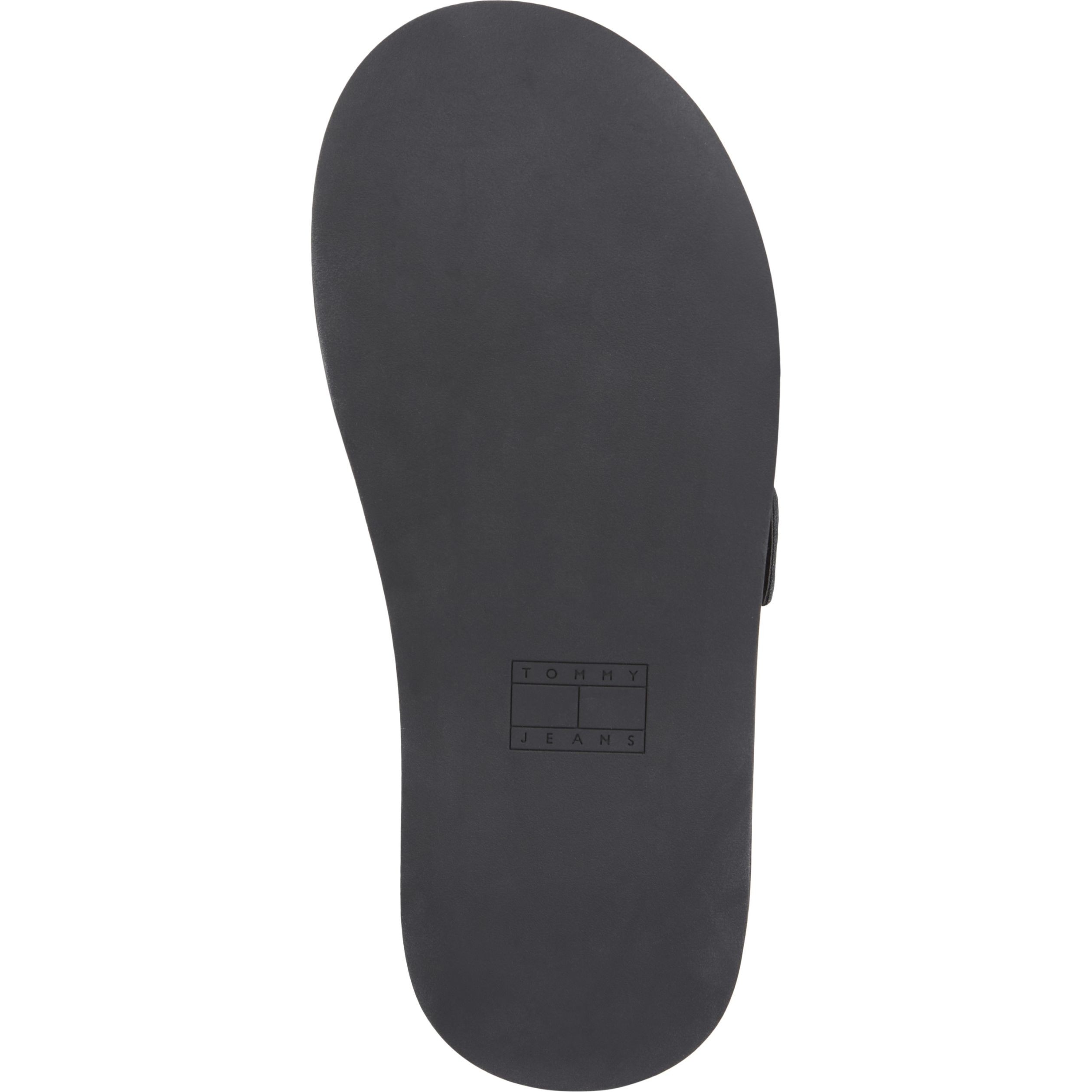 TOMMY JEANS Basutės moterims, Juoda, Wedge sandal 4