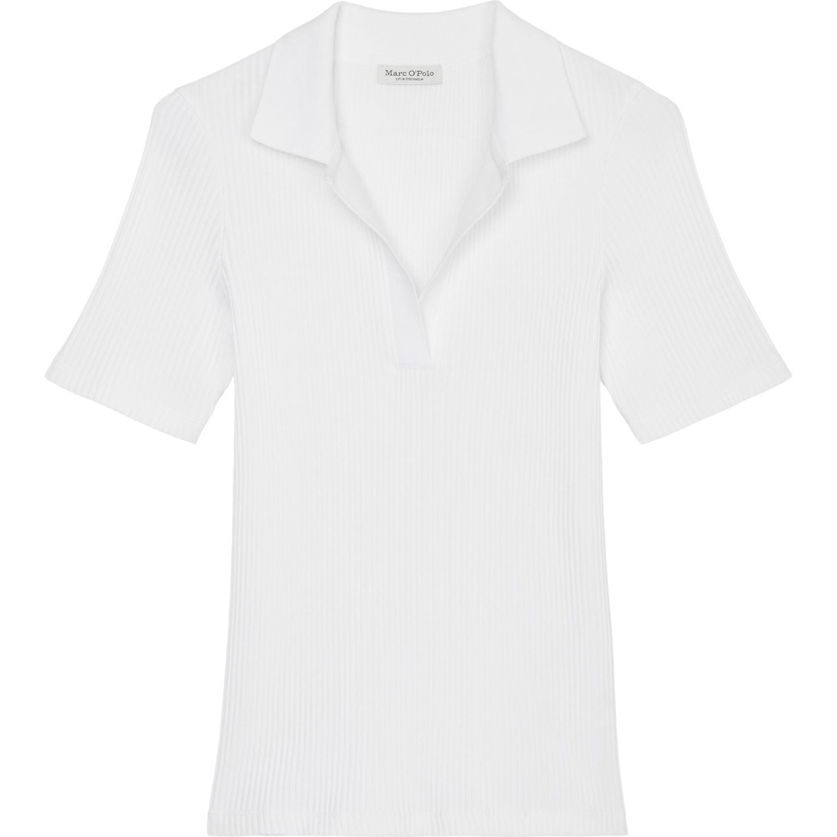 MARC O'POLO Polo marškiniai trumpos rank. moterims, Balta 1